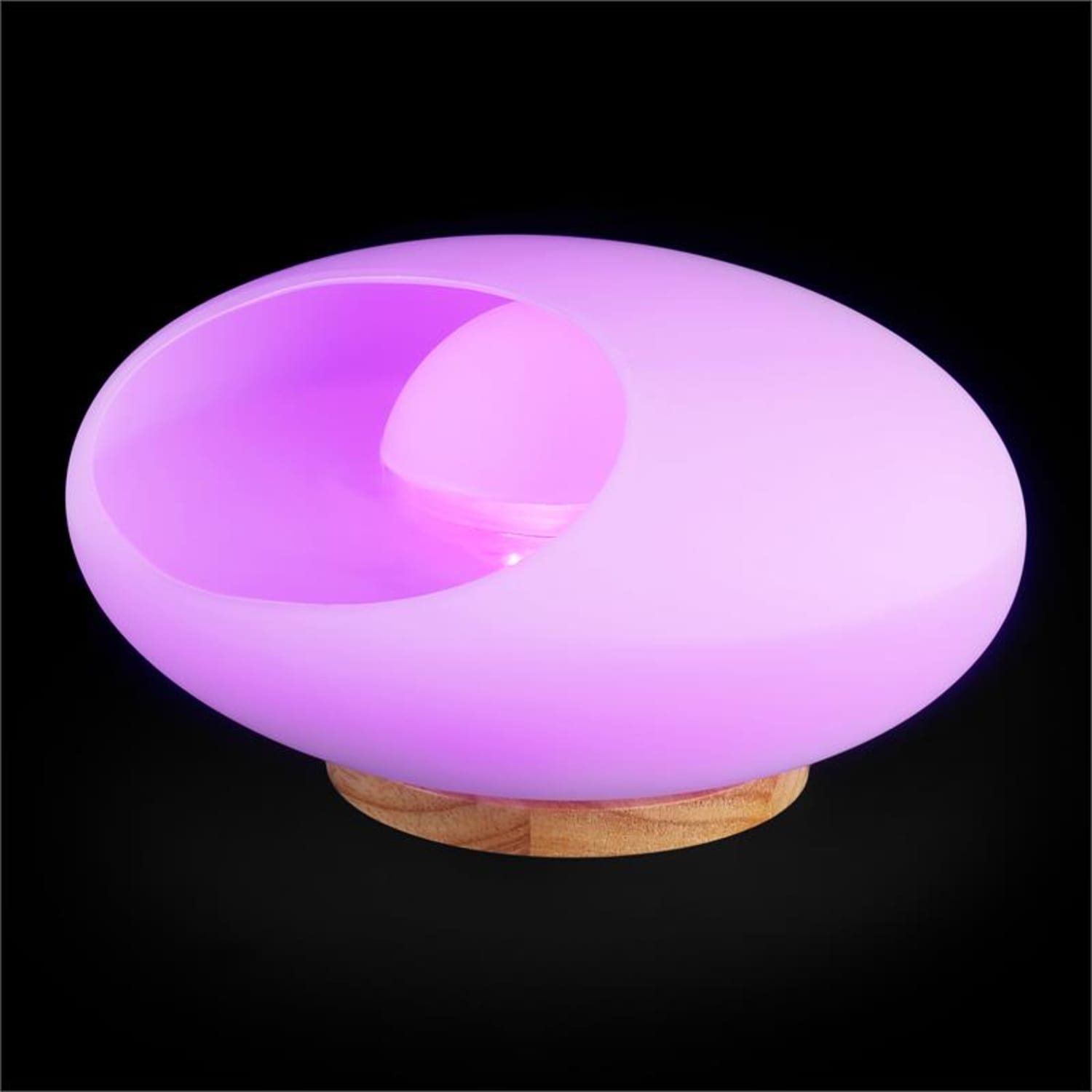 Humidificateur LED aroma therapie brun clair 