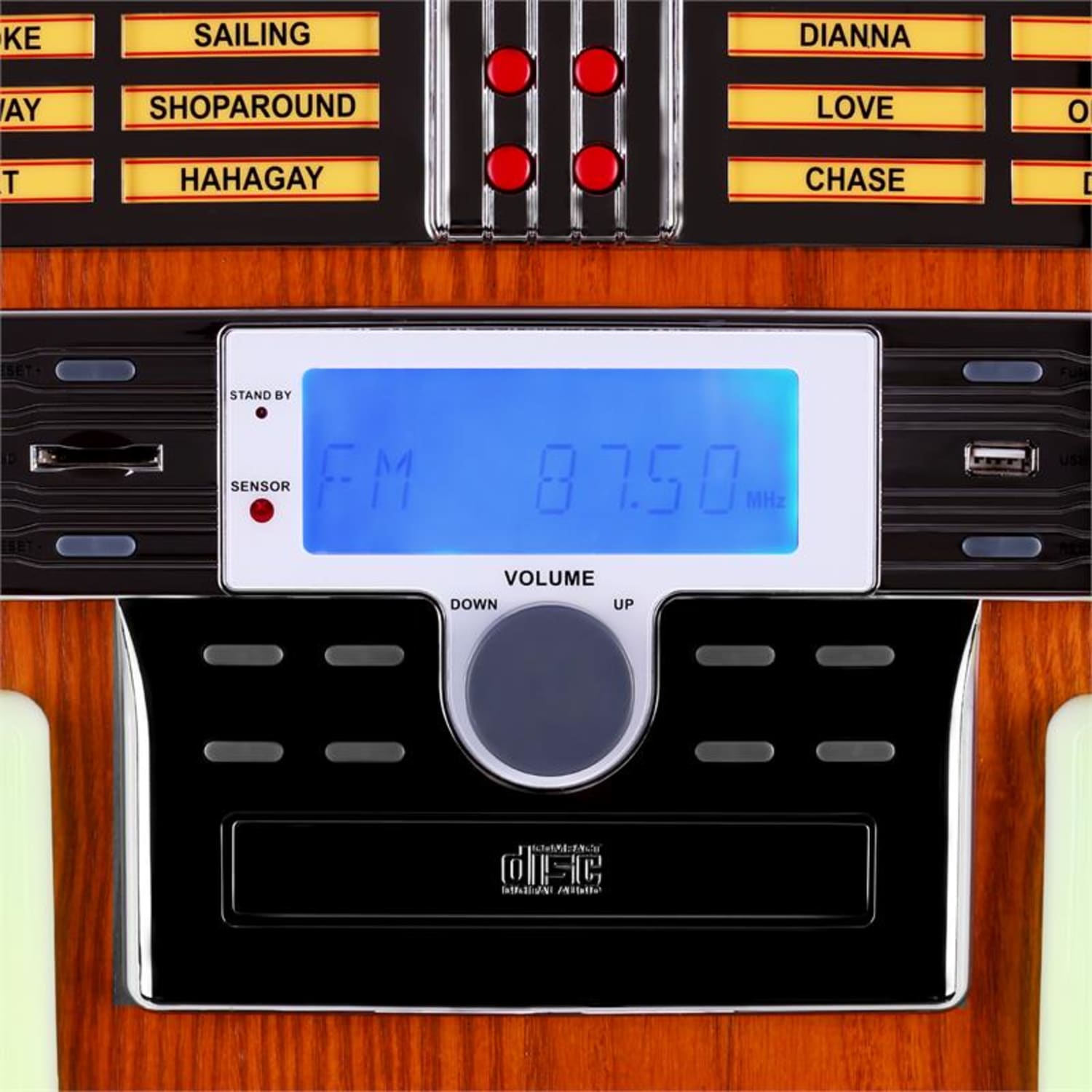 RR2100 Jukebox Bluetooth USB SD AUX CD FM/AM 