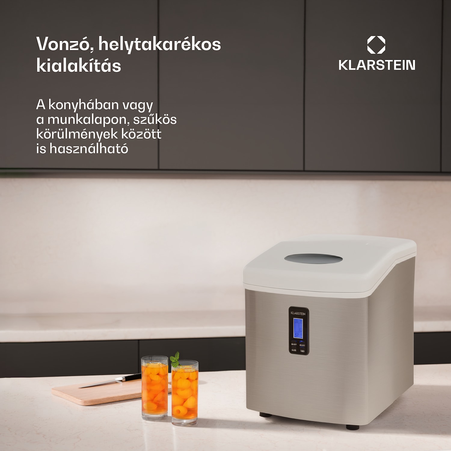 Mr. Black-Frost, jégkocka készítő, 150 W, jégkockagyártó Fehér