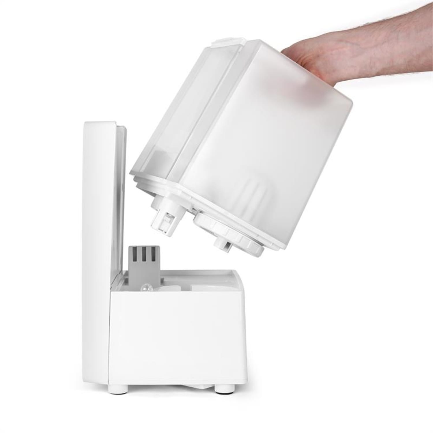 Monaco Purificateur d'air Humidificateur d'air ultrason 6L LED -blanc Blanc