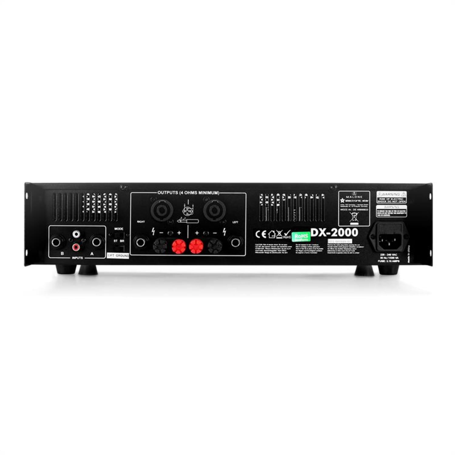 DX2000 Ampli PA 2000W bridgeable 2000 W