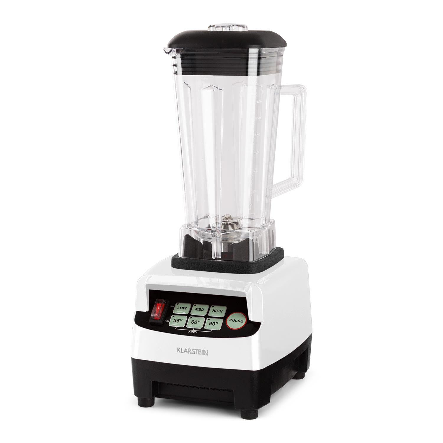Klarstein Herakles 5G asztali mixer, 1500 W, 2 liter, zöld smoothie, BPA mentes, fehér Fehér