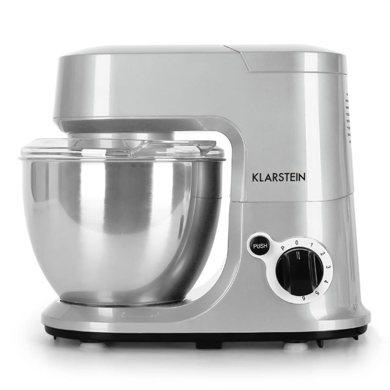 Klarstein TK2-Carina argentea, 800 W, kuhinjski aparat, 4 l, srebrni Srebro
