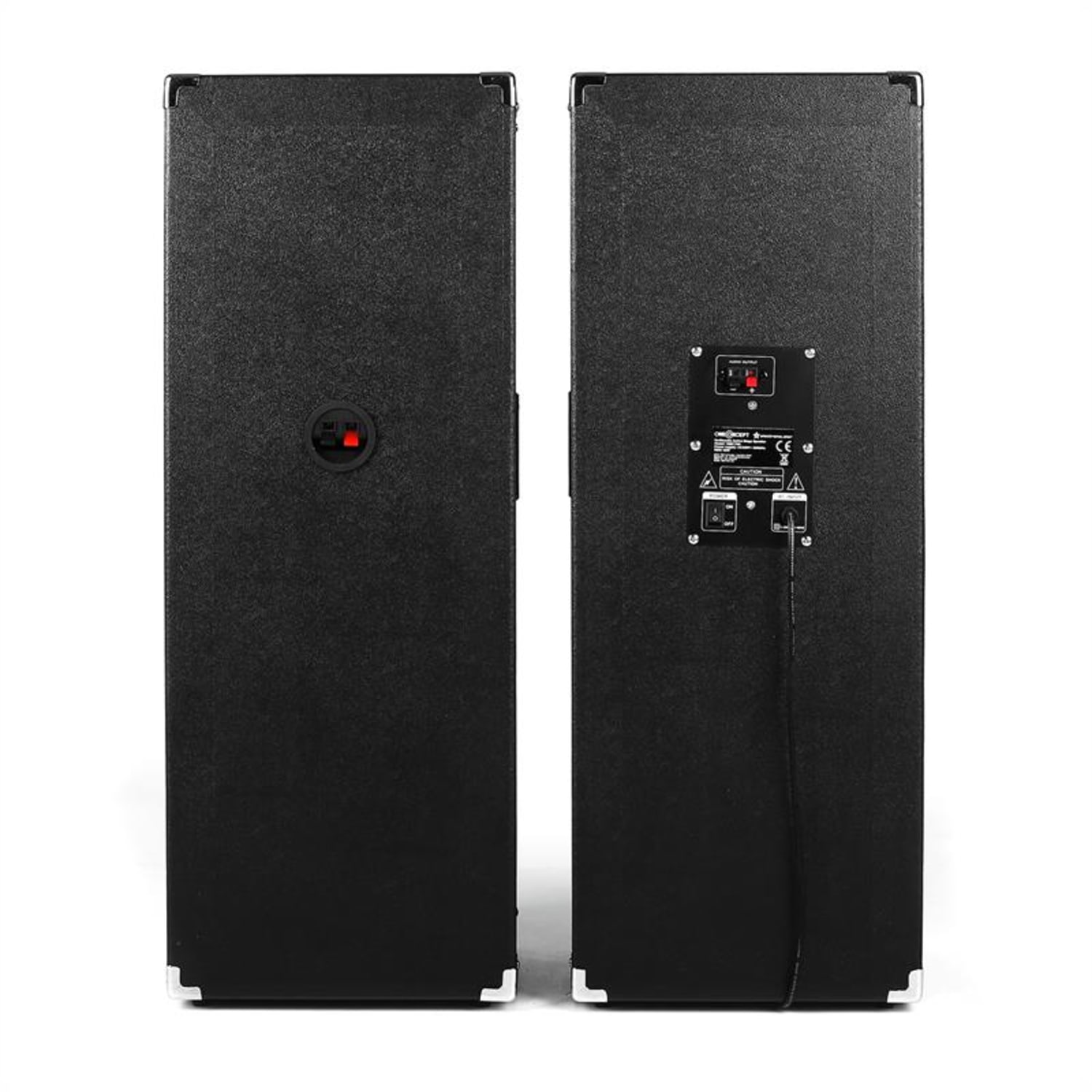 BSX-28A Altavoces PA USB microSD AUX MIC 60W RMS negro 