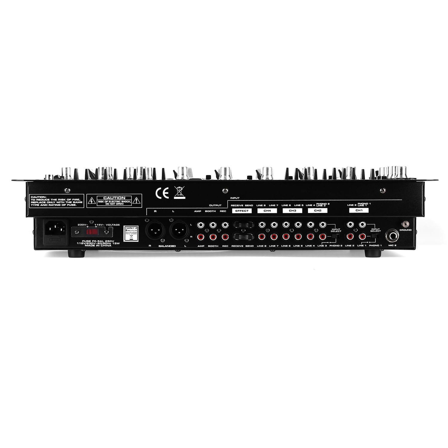 Kemistry 3 B, mikser audio, 4-kanałowy, Bluetooth, USB, SD, phono Czarny