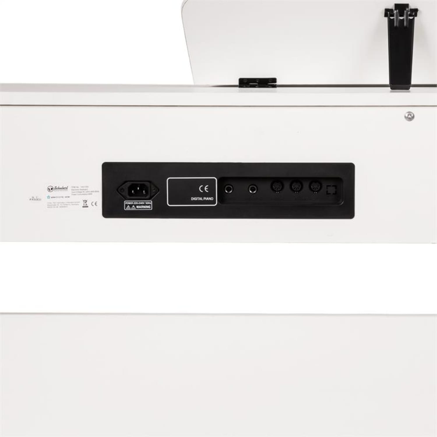 Subi88P2, 88 klávesový elektronický klavír, bílý, MIDI Bílá