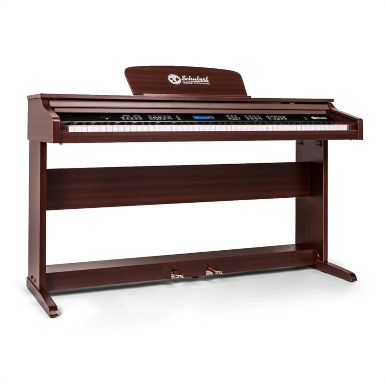 Subi88P2, 88 kláves, e-piano, hnědé Hnědá