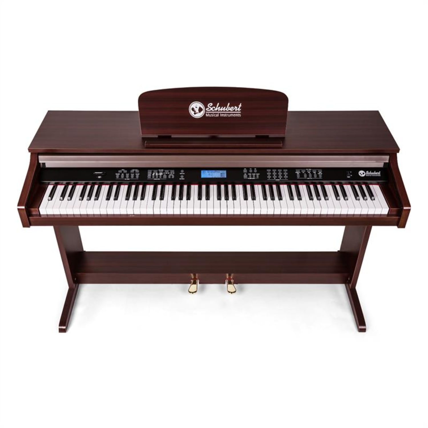 Subi88P2, 88 kláves, e-piano, hnědé Hnědá