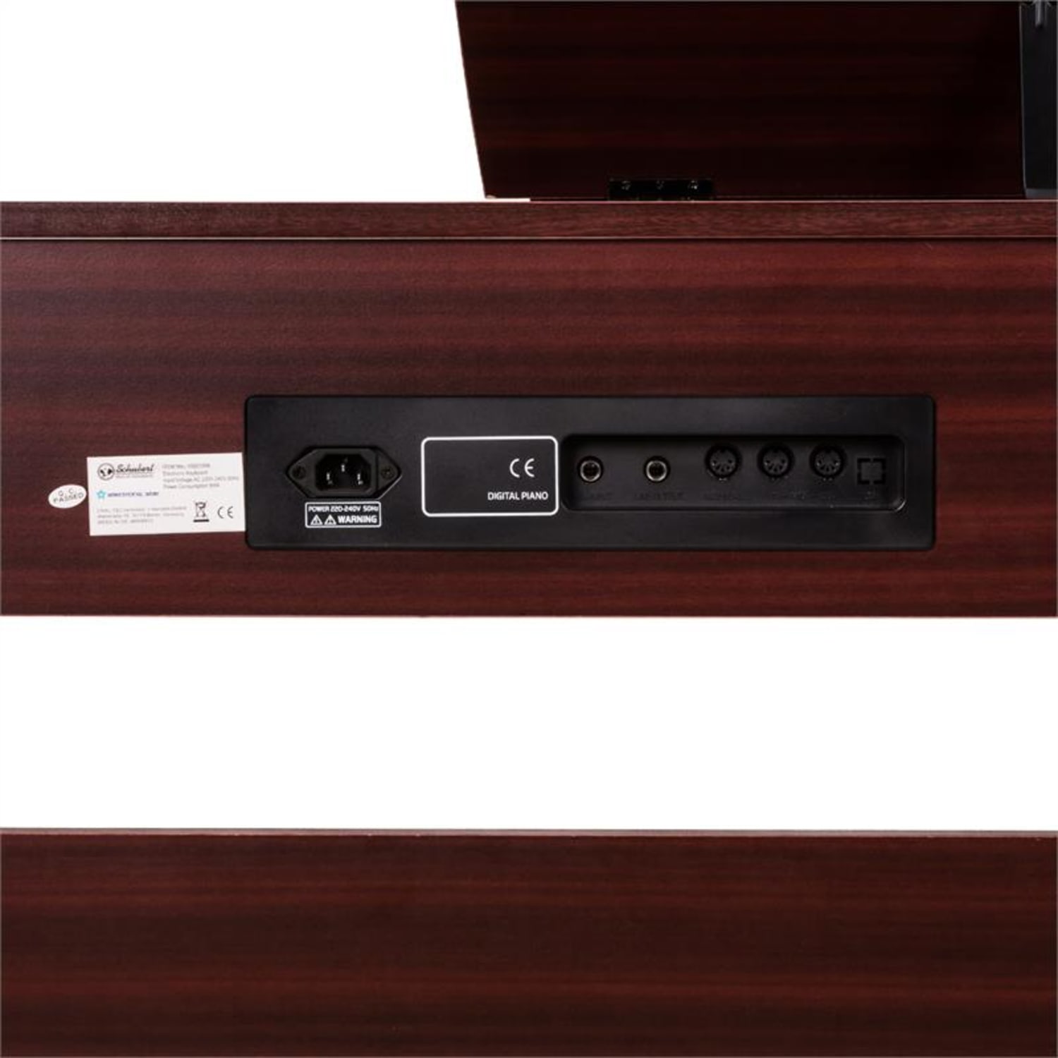 Subi88P2, 88 kláves, e-piano, hnědé Hnědá