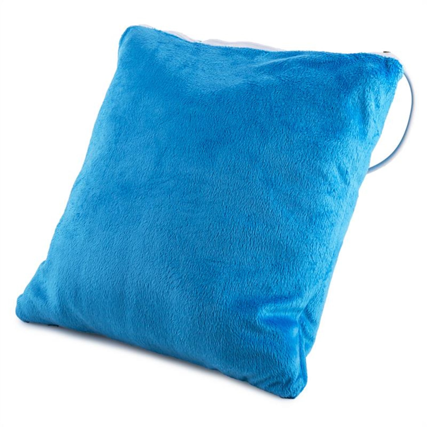 Klarstein Winter Dreams melegítő párna, 45 W, 35 x 35 cm, plüss, kék Kék