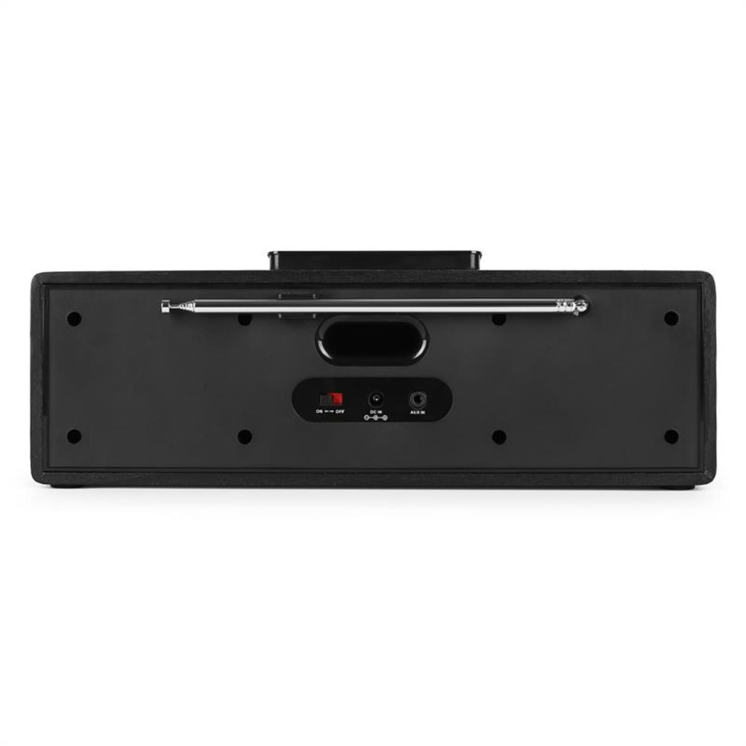 Princeton - Altavoz Bluetooth AM/FM AUX negro 
