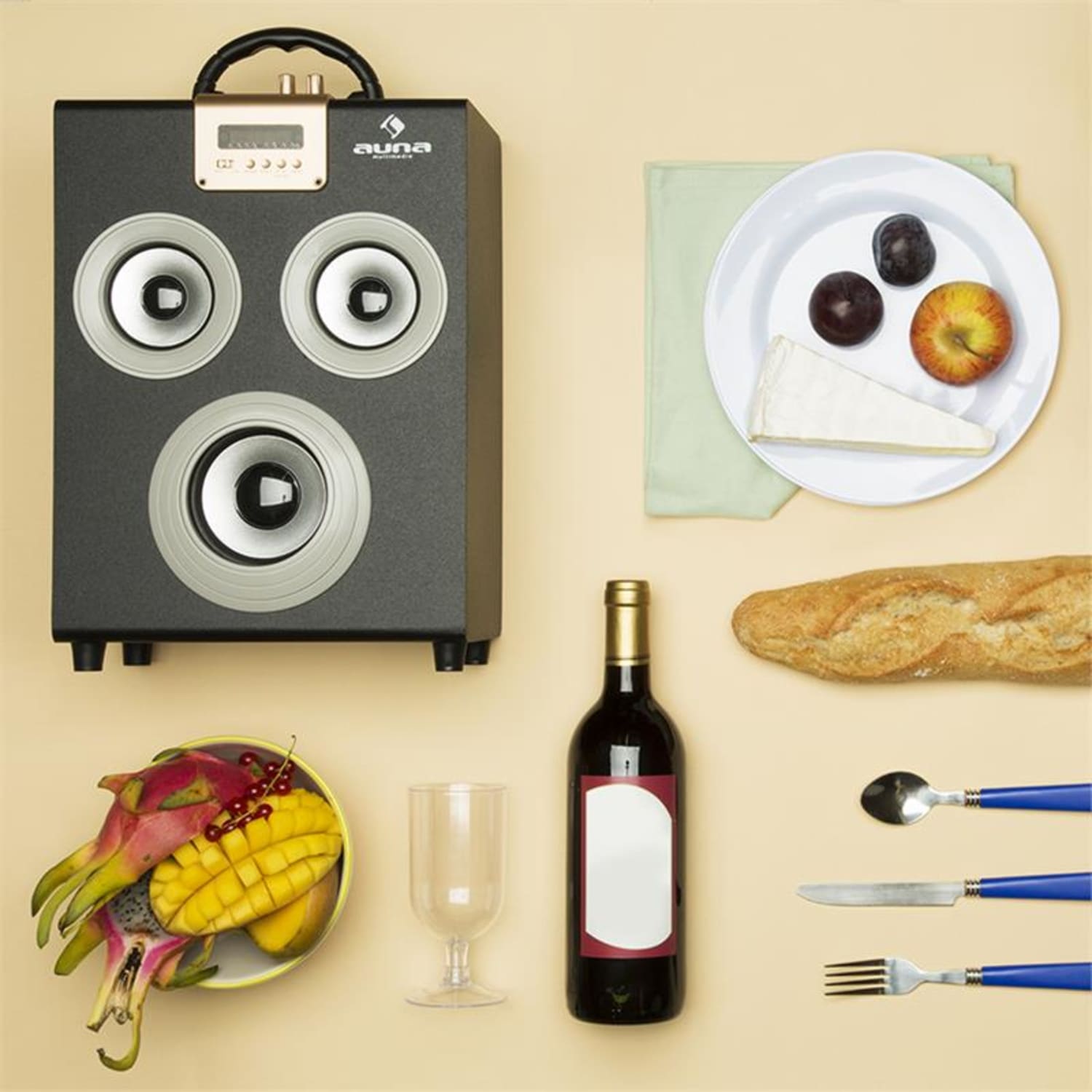 Central Park 2.1 Altavoz con Bluetooth USB SD móvil 