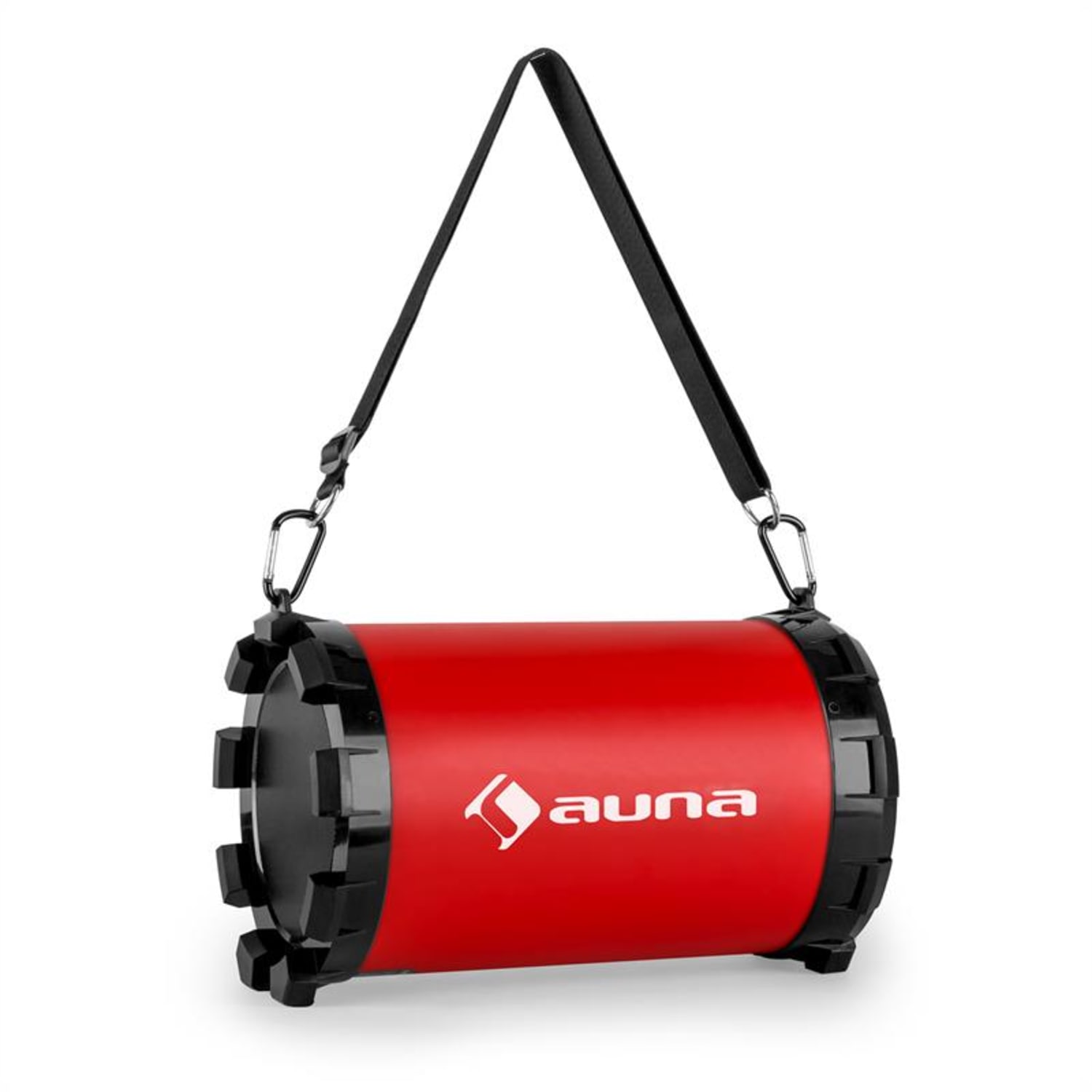 Dr. Red Boom Enceinte Bluetooth 2.1 USB SD FM 20w max. -rouge Rouge