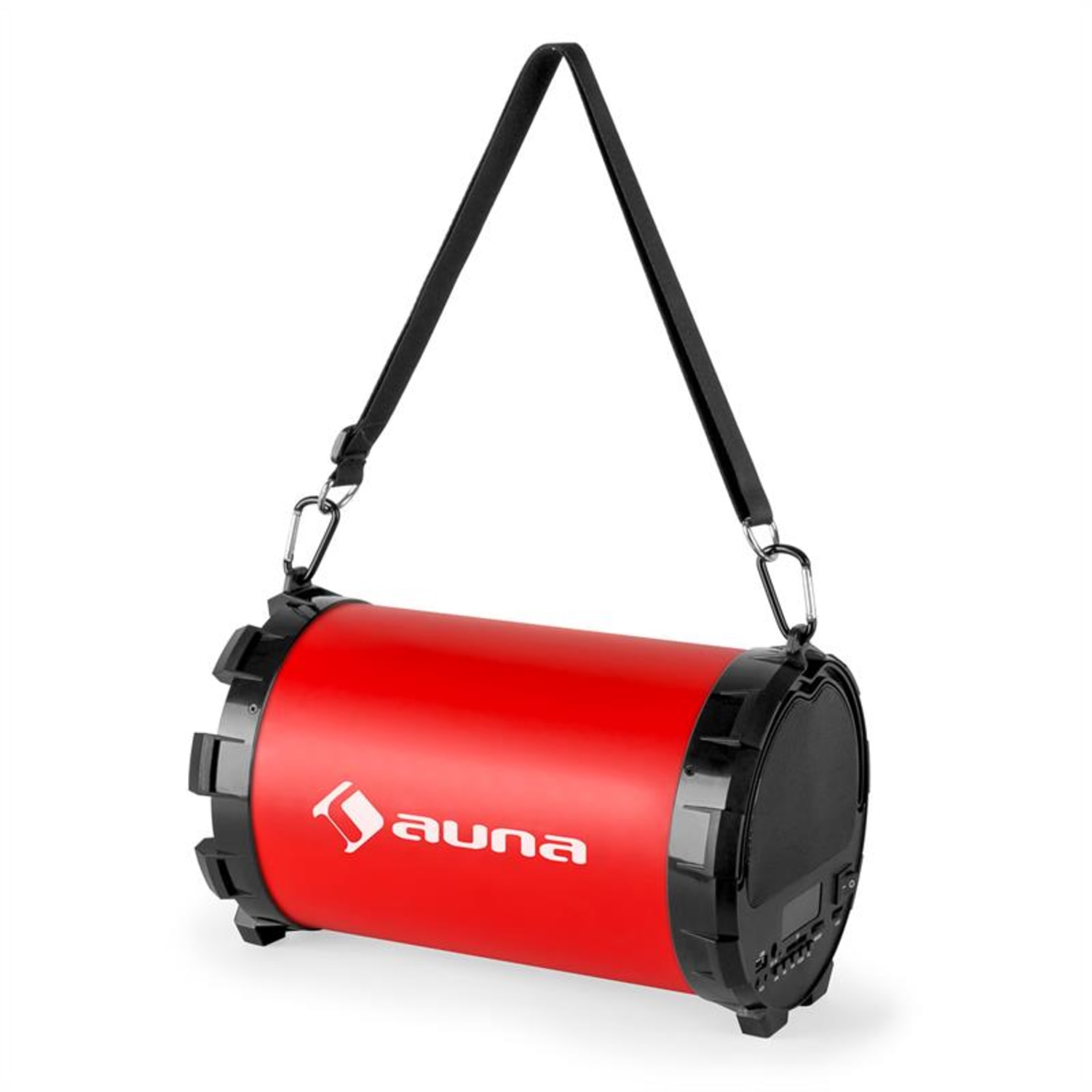 Dr. Red Boom Enceinte Bluetooth 2.1 USB SD FM 20w max. -rouge Rouge