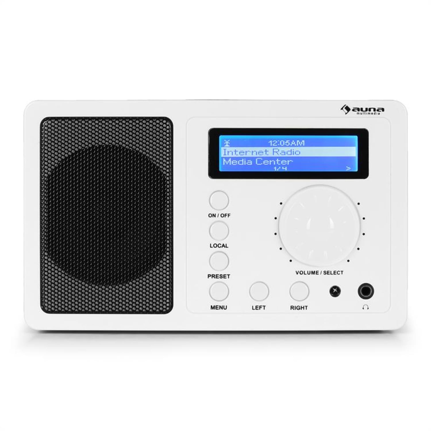 IR-130 Internet radio W-LAN Streaming Bianco 