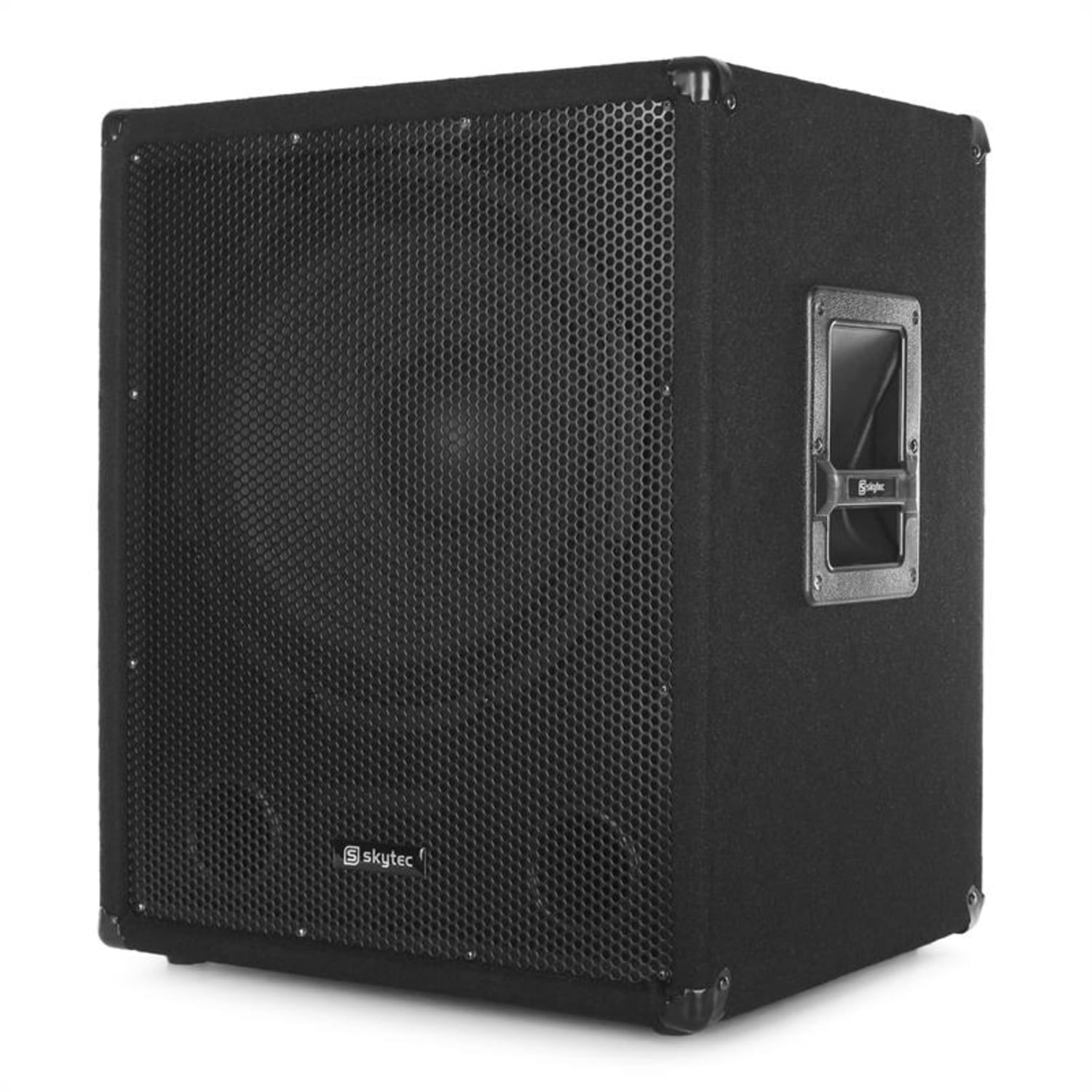 SMWBA15, aktivní PA subwoofer, bi-amp, AUX, MIC