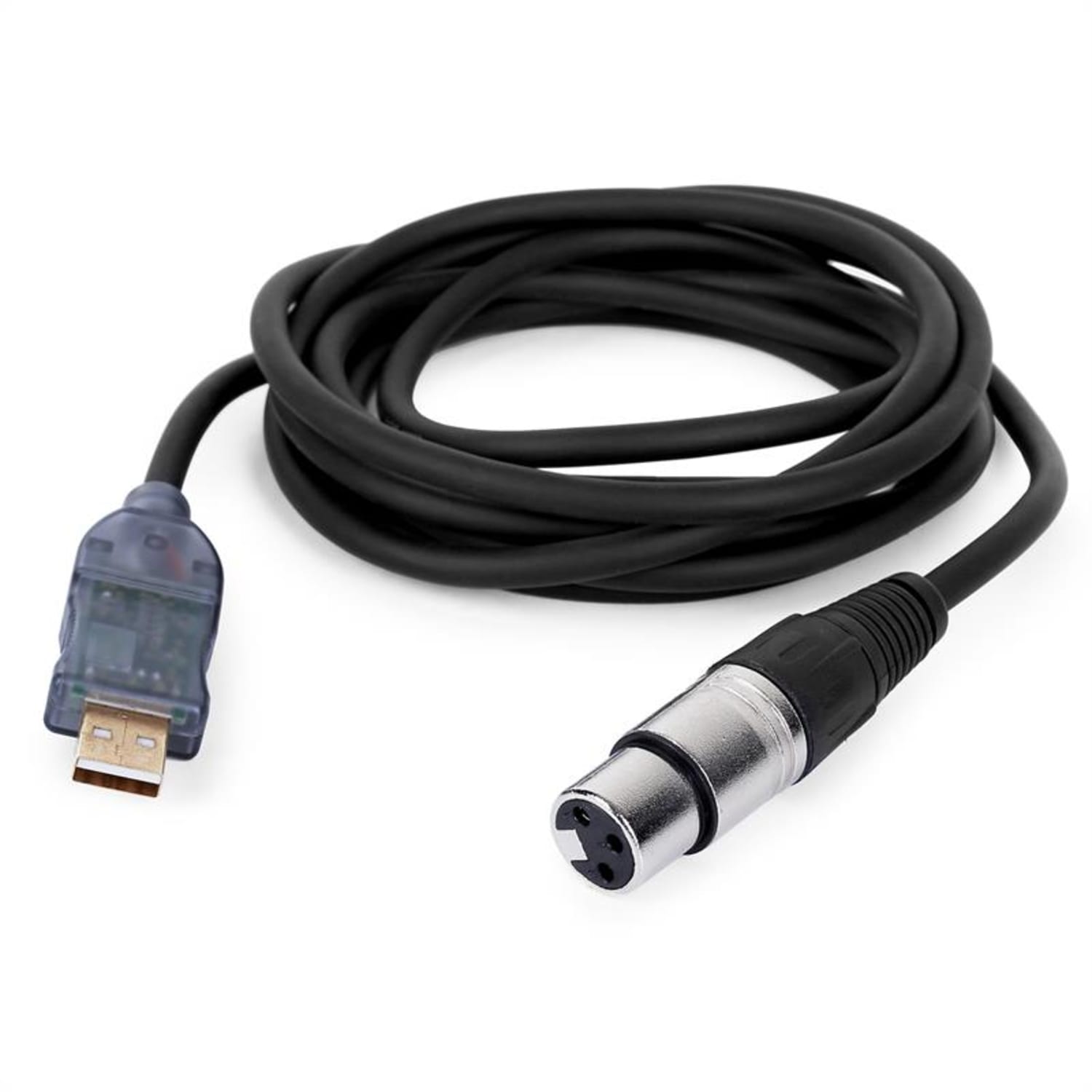 Kabel konwerter mikrofonowy AD Power Dynamics PDC-03U XLR 