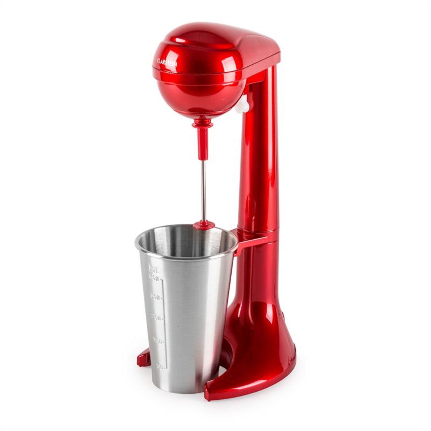 Klarstein Manhattan mixer italok készítésére, 65 W, 450 ml, 25.000 ford./perc, piros 