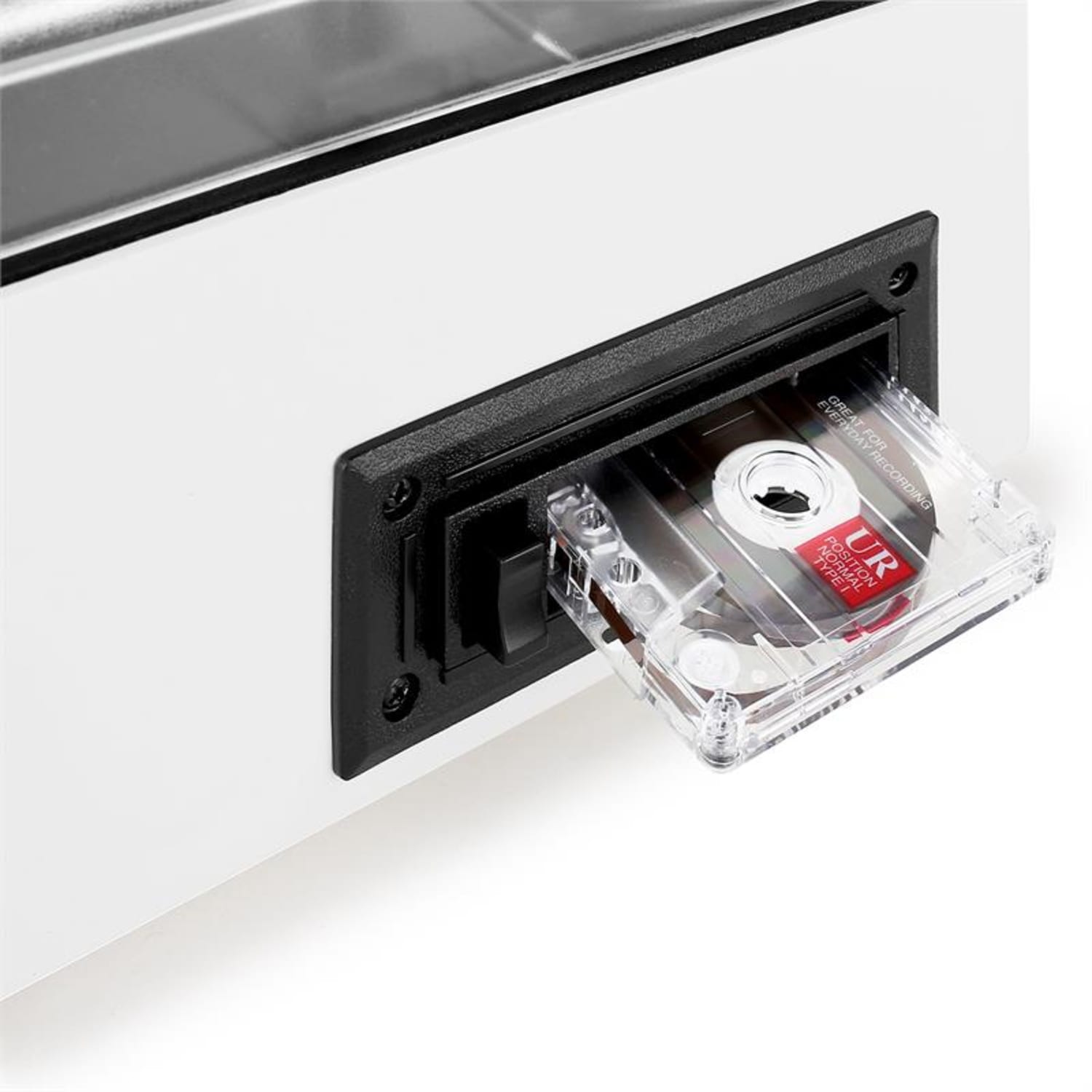 Stereo System LP CD USB SD MMC MP3 TP FM White 