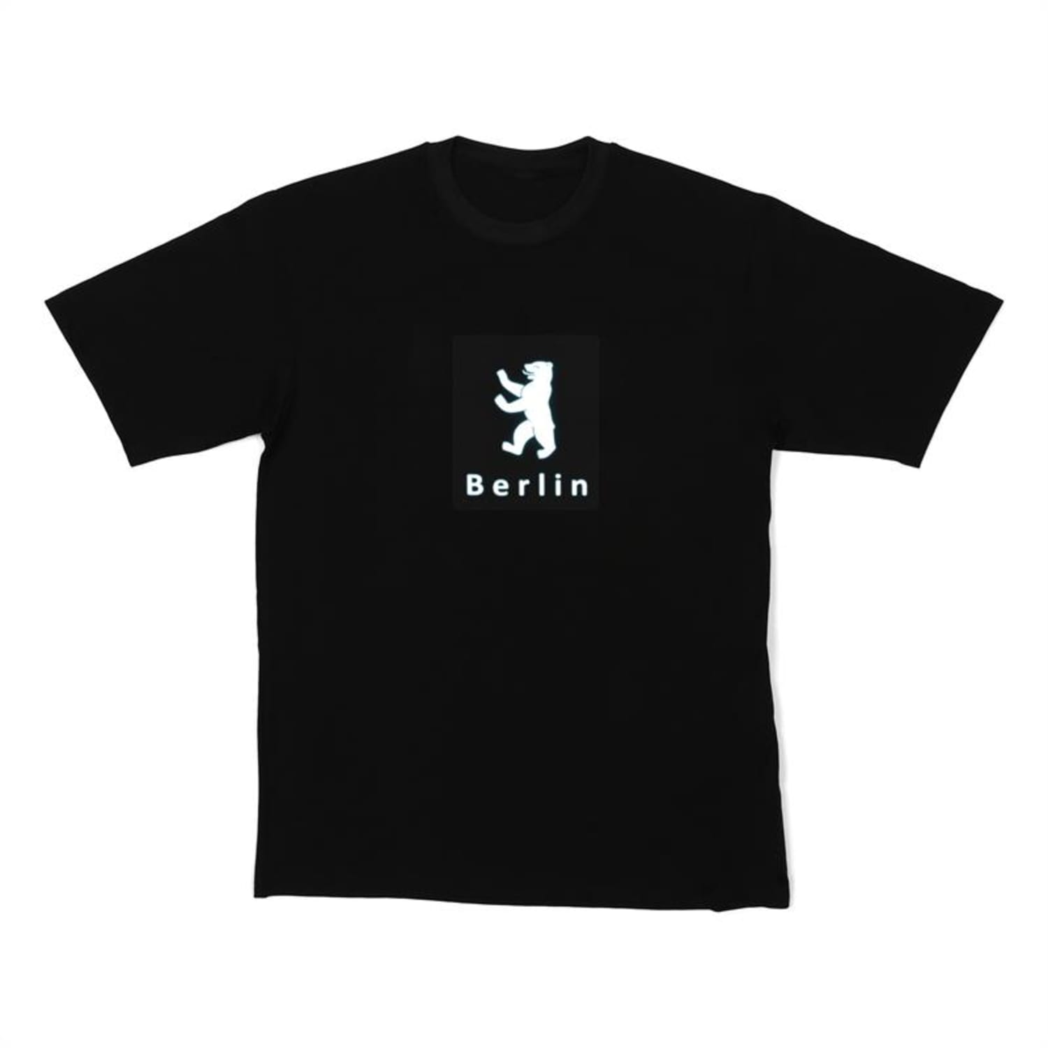 Berlin, koszulka LED, T-shirt, rozmiar XL