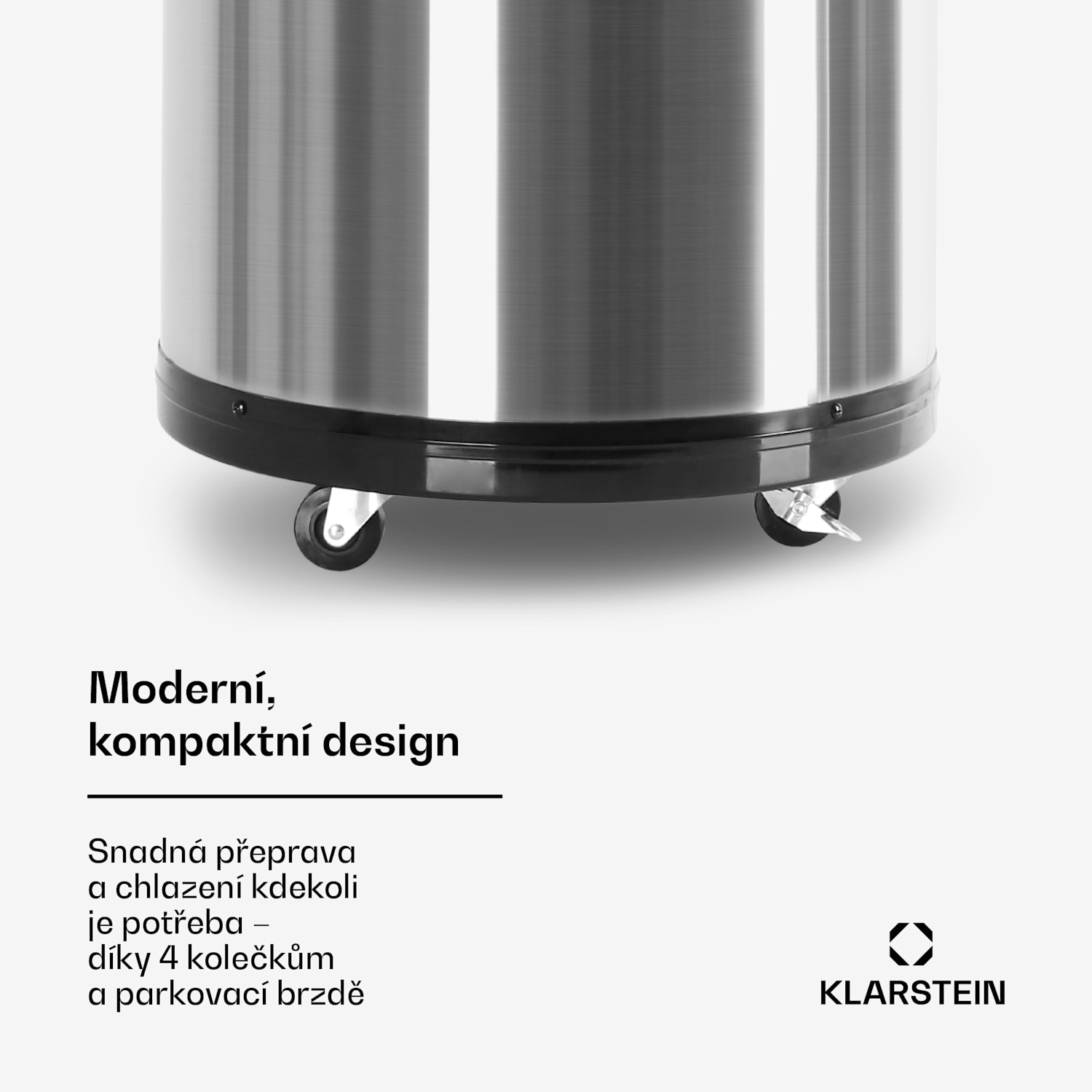Mr. Barbot, barová lednice, 50 l, energetická třída F, nerezová ocel 50 litrů | Stříbrná