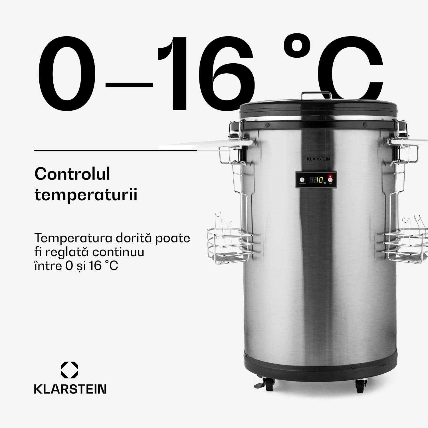 Mr. Barbot, 50 l, F, frigider de bar, oțel inoxidabil 50 litri | Argintiu