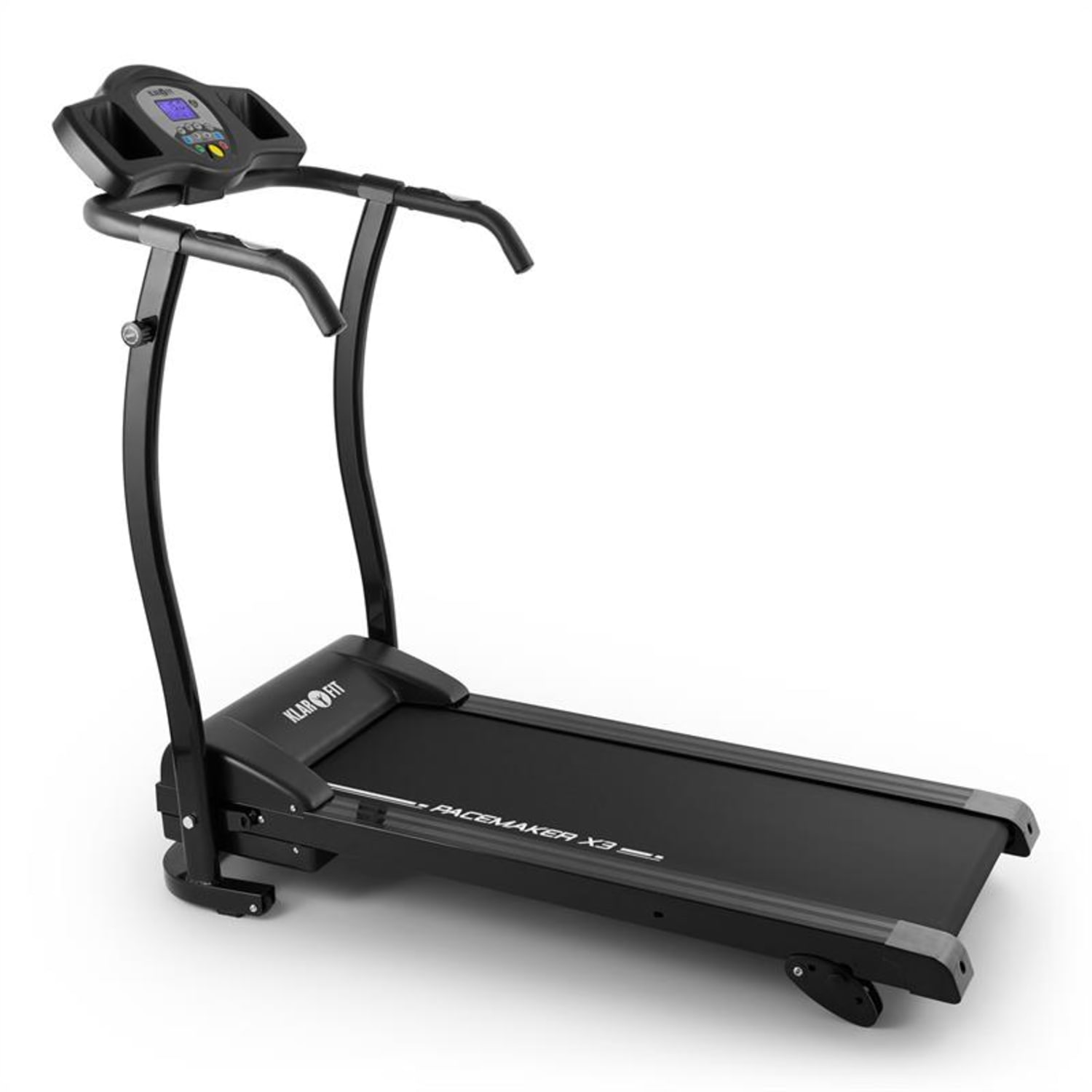 Pacemaker X3 cinta para correr 1,5 CV 12 km/h pulsometro 3 niveles de inclinación Negro