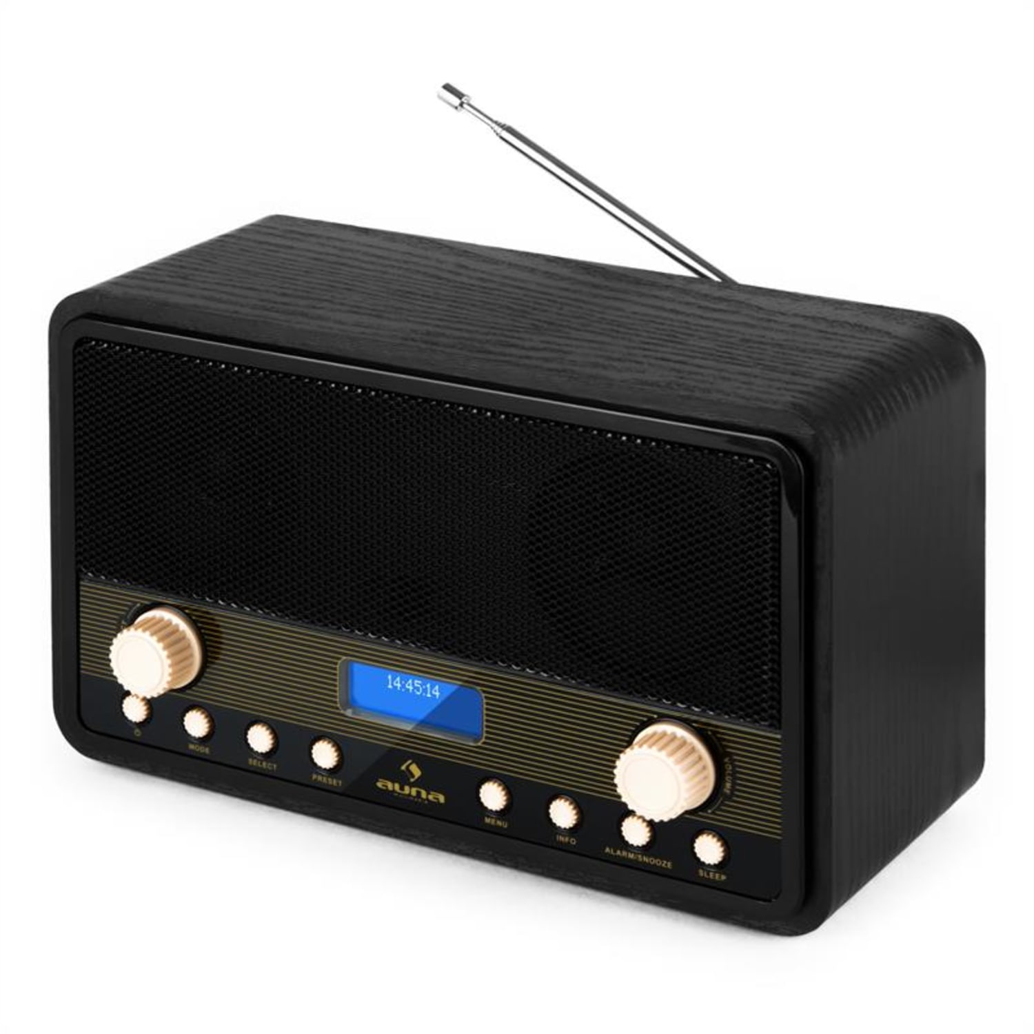 Digidab Retro radio digitale DAB FM sveglia 