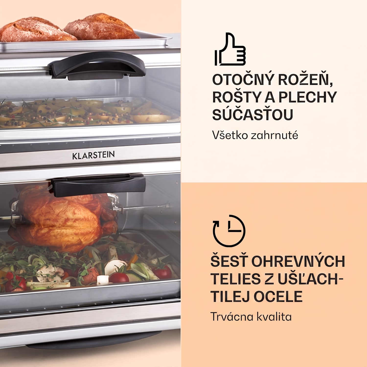 All-You-Can-Eat, dvojitá minirúra s grilovaciou platňou, 42 l, 2350 W 