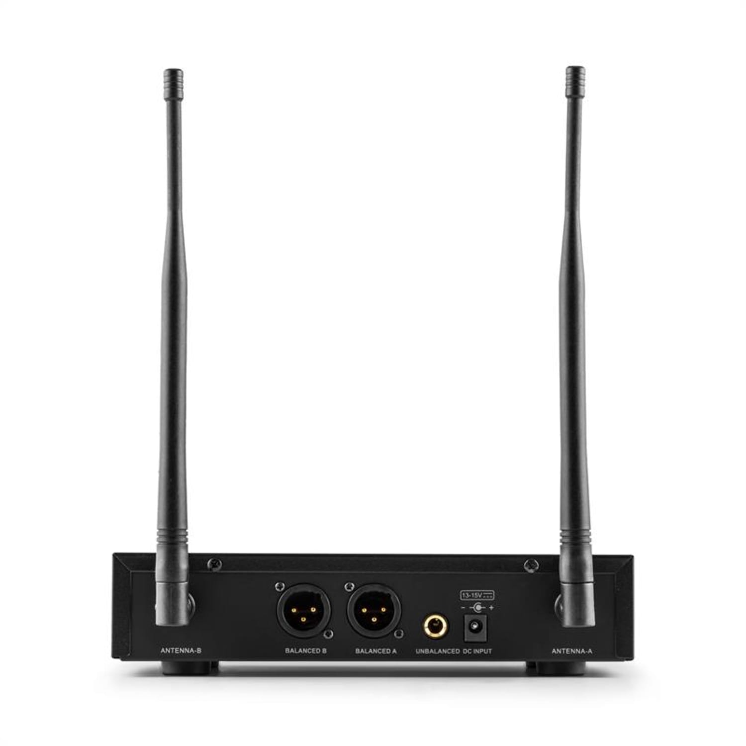 Duet Pro V2 Set Microphones UHF 2 canaux portée 50m 2 x Micros casques