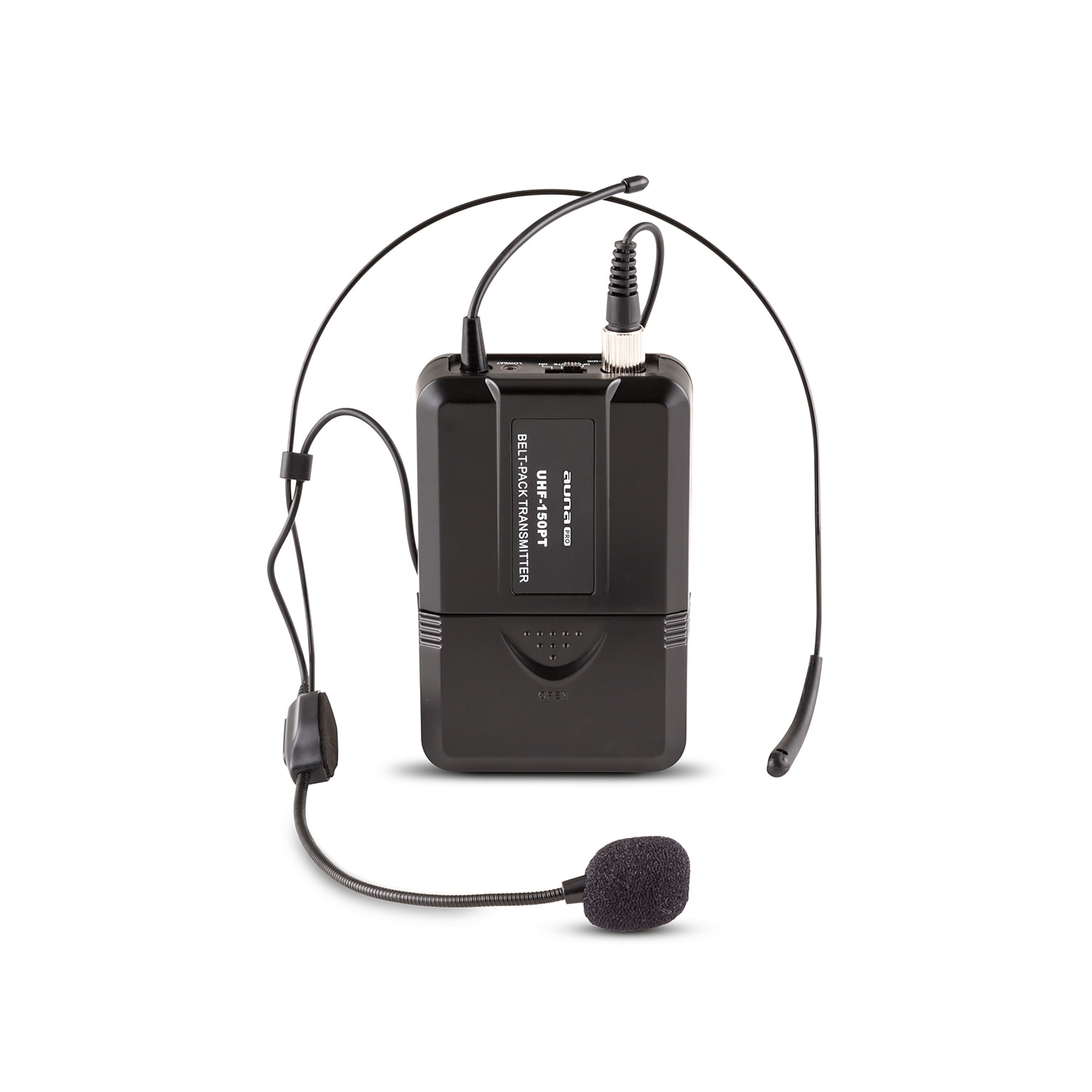 Duett Quartett Fix V3 4-kanavainen UHF-radiomikrofonisetti 50m kantama 4 x headset-mikrofoni