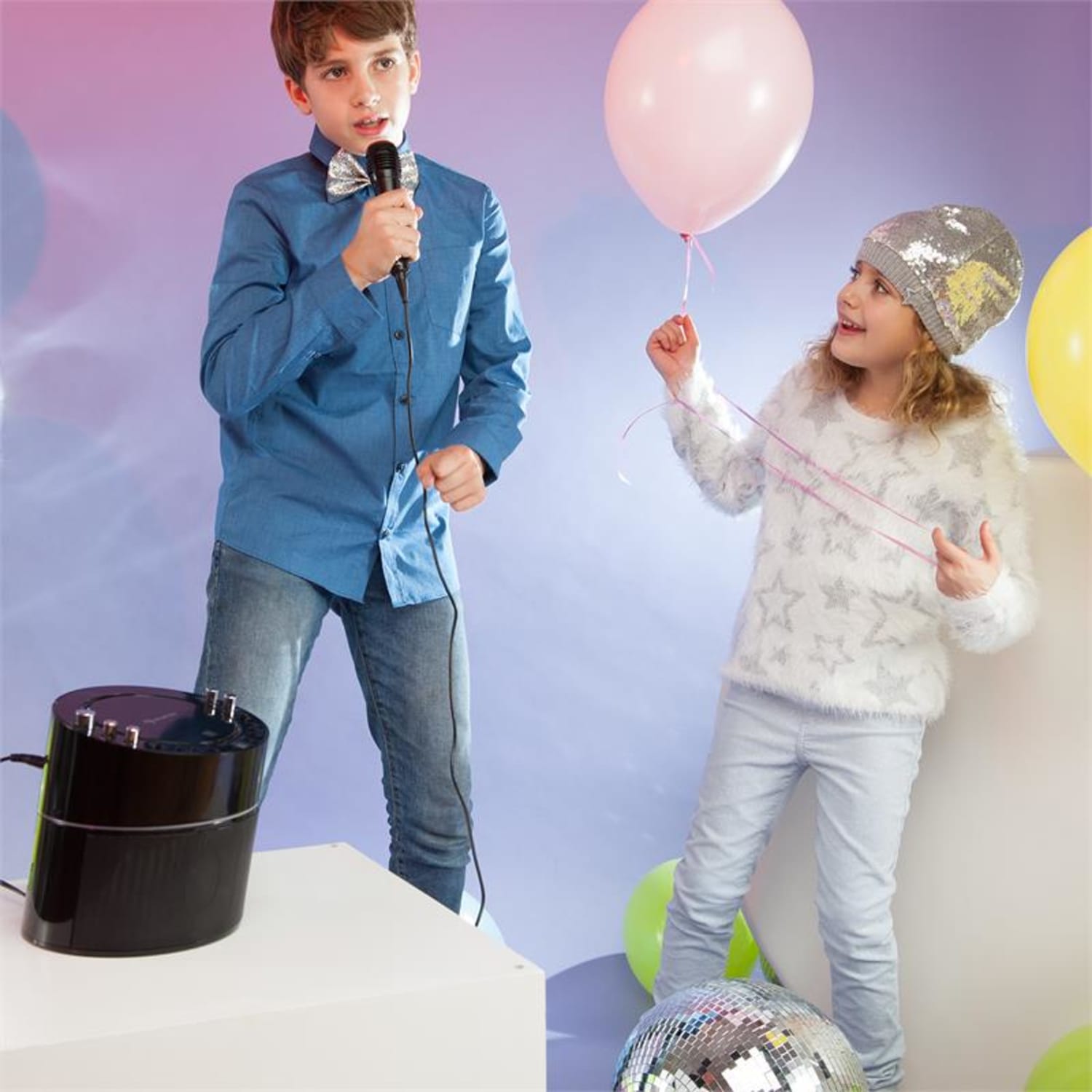 KS-1 Starlet, karaoké systém, čierny 