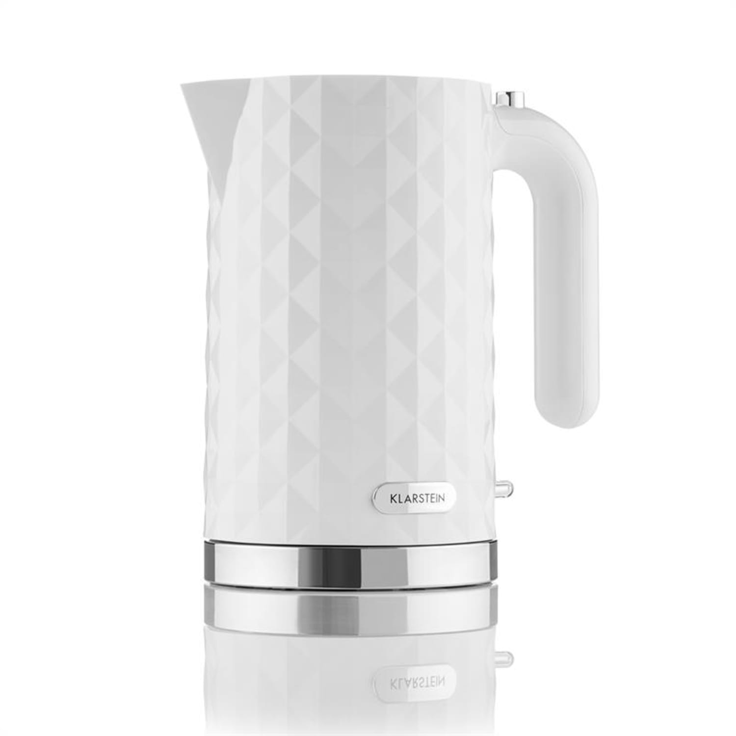 Klarstein Granada Bianca, 2200 W, 1,7 l, vízforraló, fehér Fehér