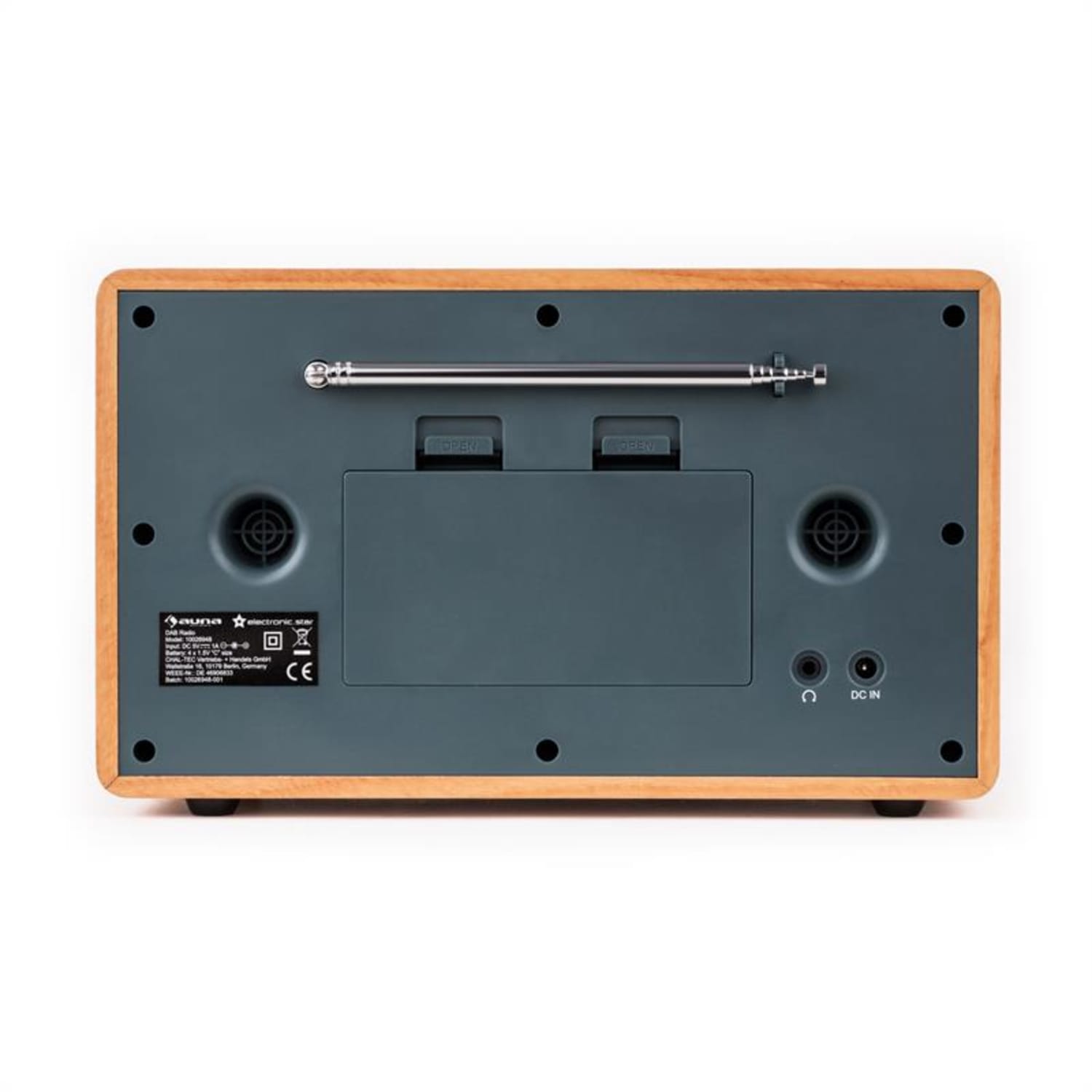 Charleston DAB + Portable Digital Radio FM RDS Alarm Clock 