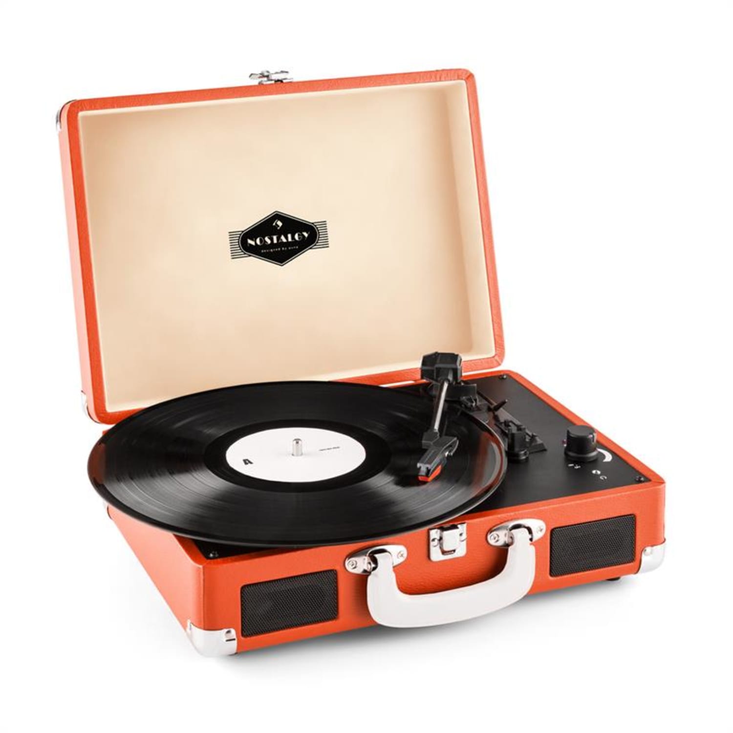 Peggy Sue retro-levysoitin LP USB - oranssi Oranssi