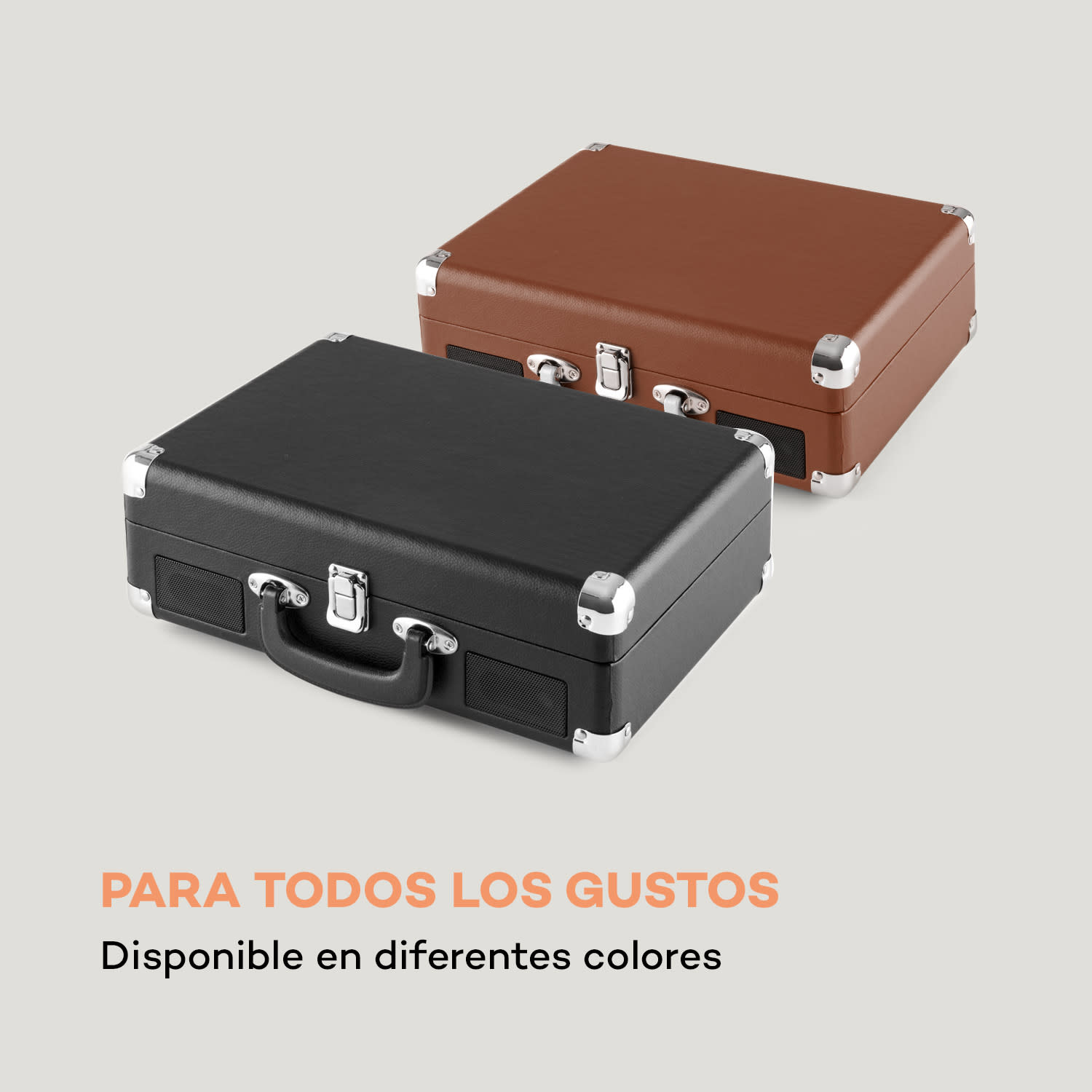 Peggy Sue tocadiscos retro LP USB marrón Tabaco