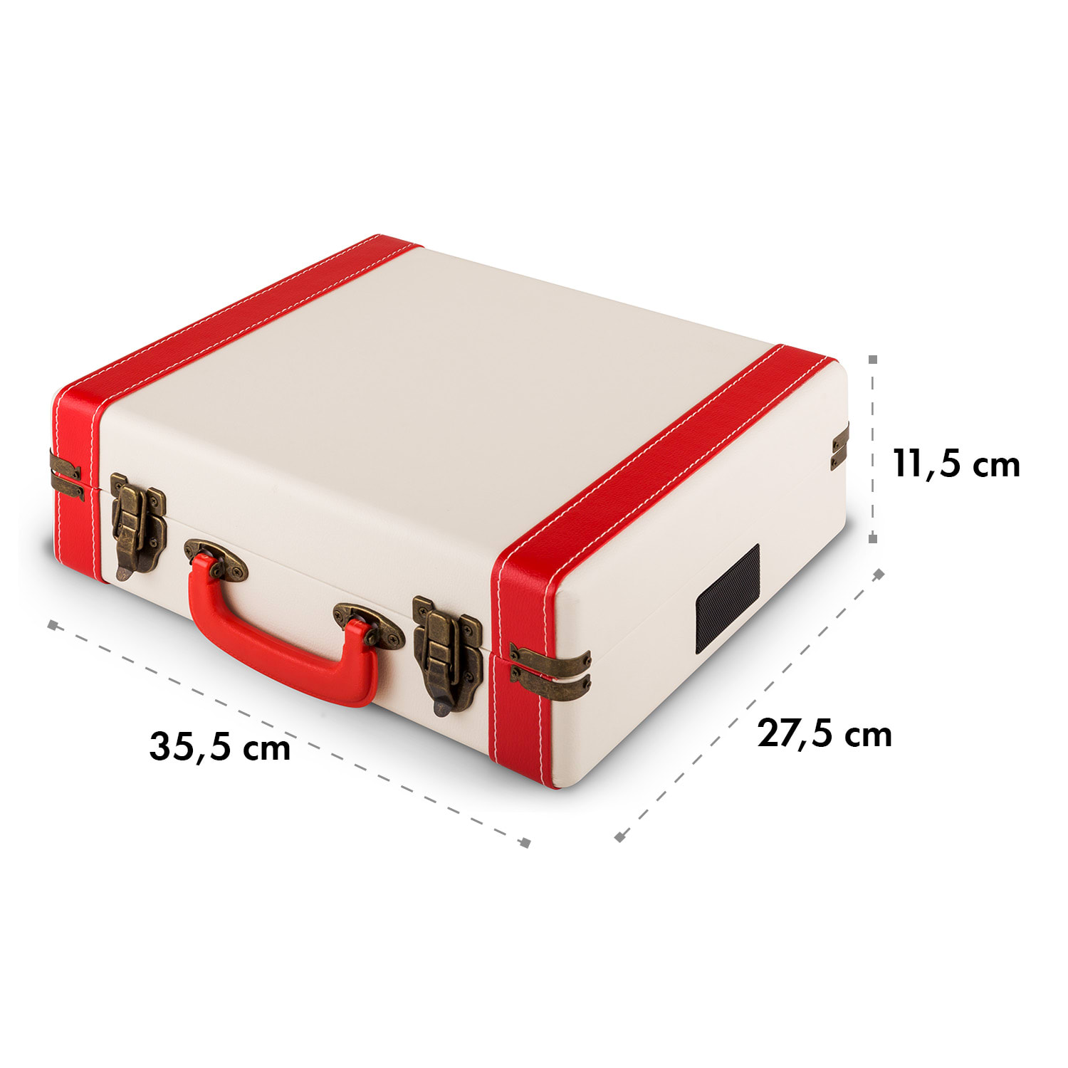 Jerry Lee retro-levysoitin LP USB valkoinen Valkoinen
