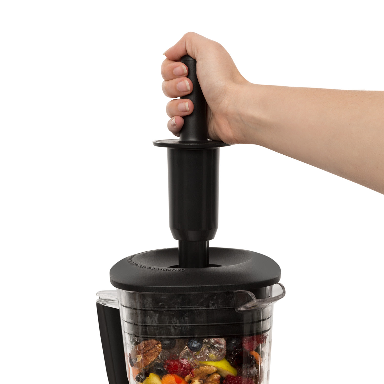 Herakles-8G-W Standmixer 1800W 2 liter wit groen smoothie BPA-vrij Wit