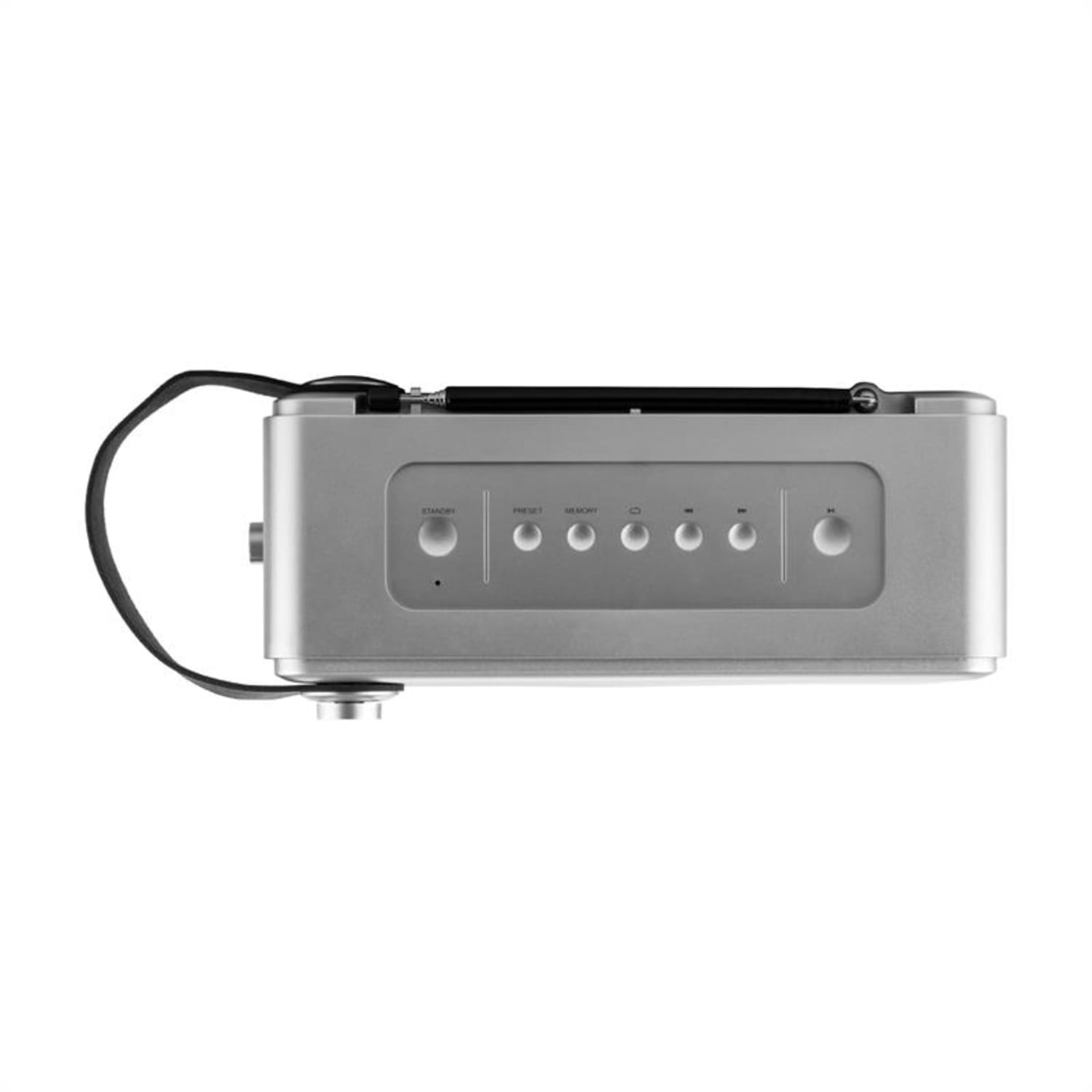 Rutherford Design-Radio USB SD UKW AUX Akku tragbar 