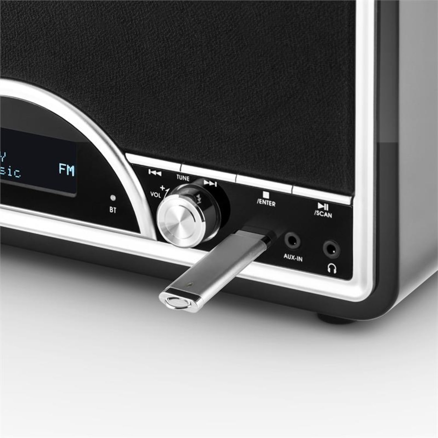 Virgina BK Radio digital DAB/DAB+ Bluetooth USB FM AUX MP3 negro 