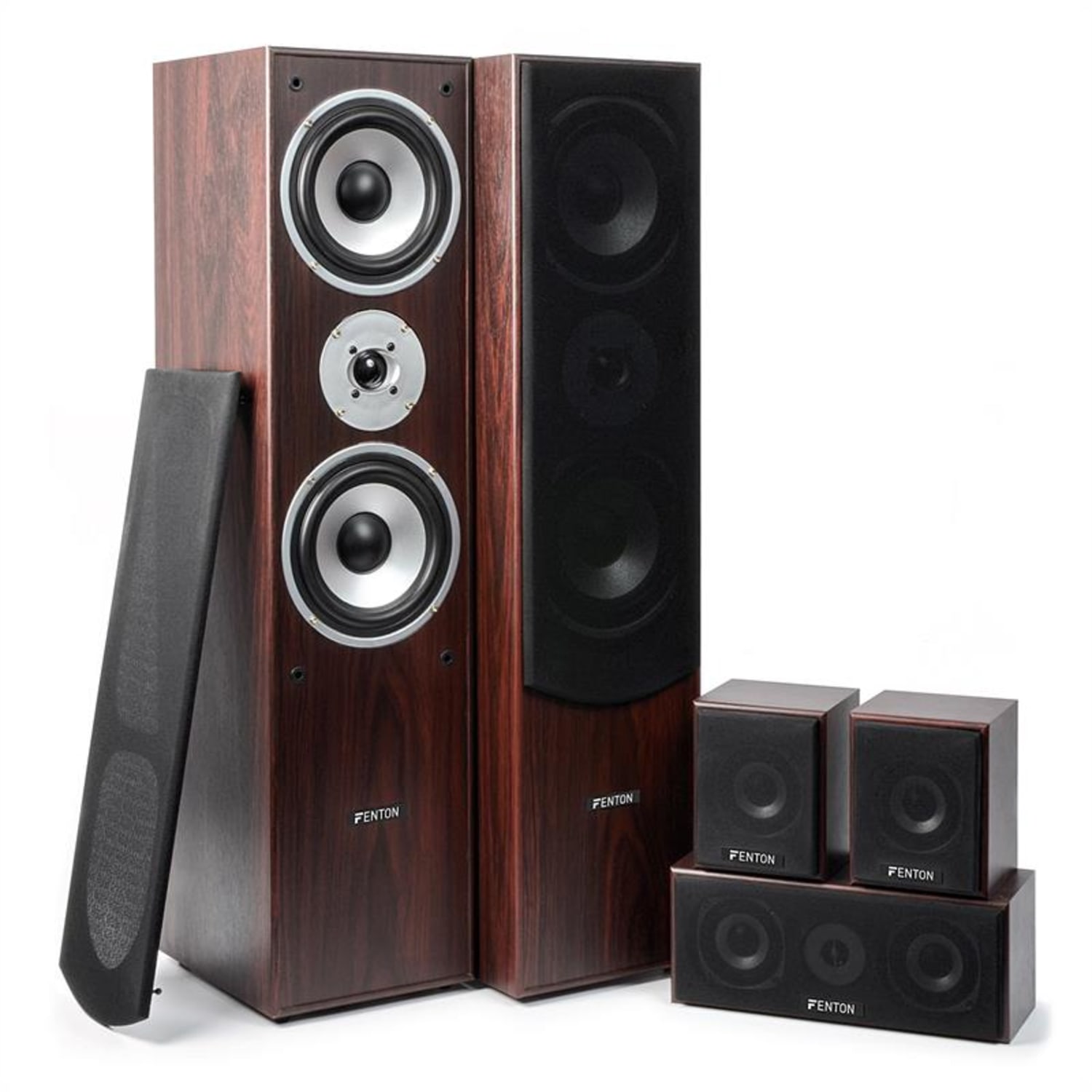 5.0 Sistem Home CinemaFinish 335W RMS 