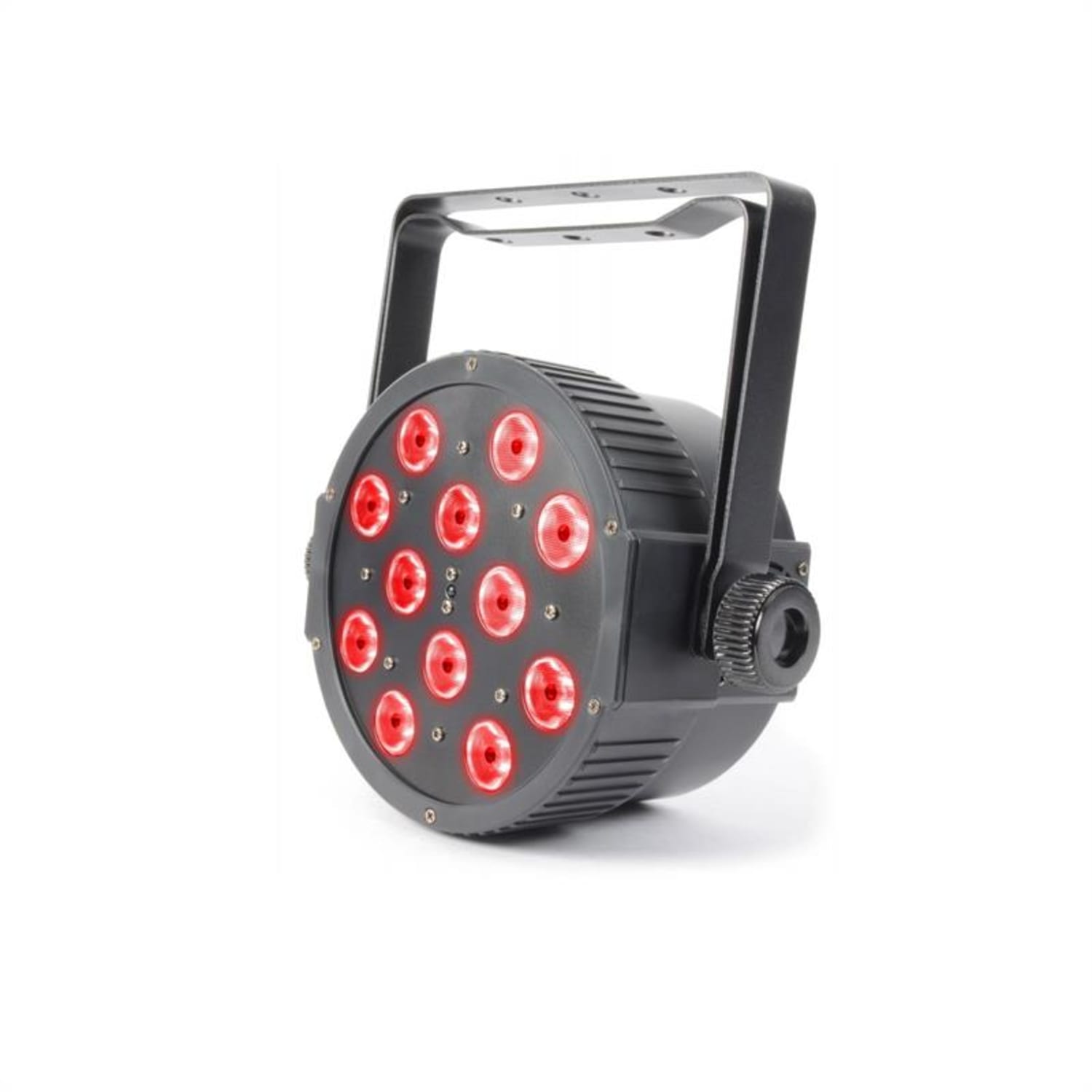 FlatPAR, 12 x 3 W, 5-u-1, 3 color LED, DMX IR, daljinsko upravljanje 