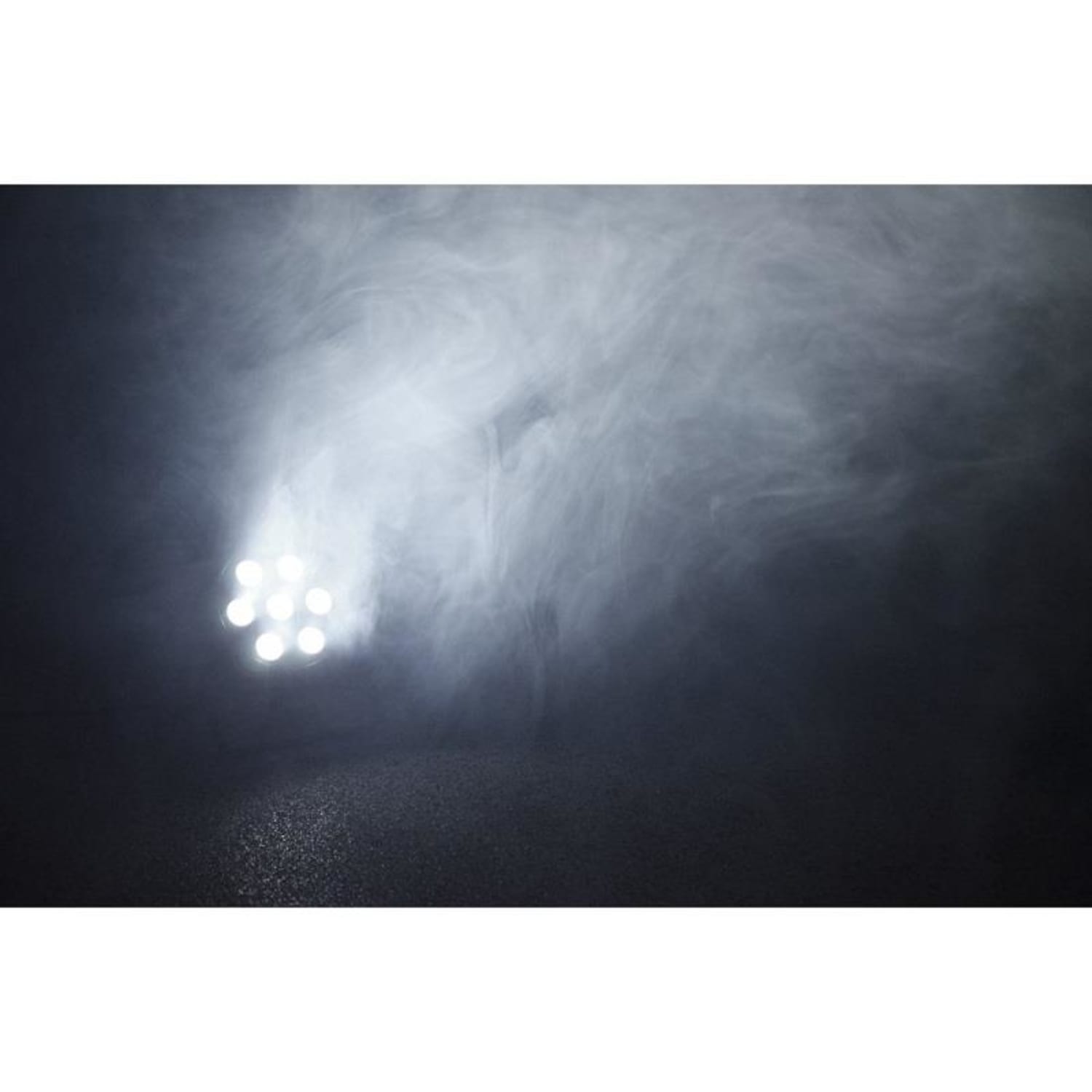 FlatPAR 7x 1W5-în-1 Color RGBAWLED DMX IR telecomanda incl. 