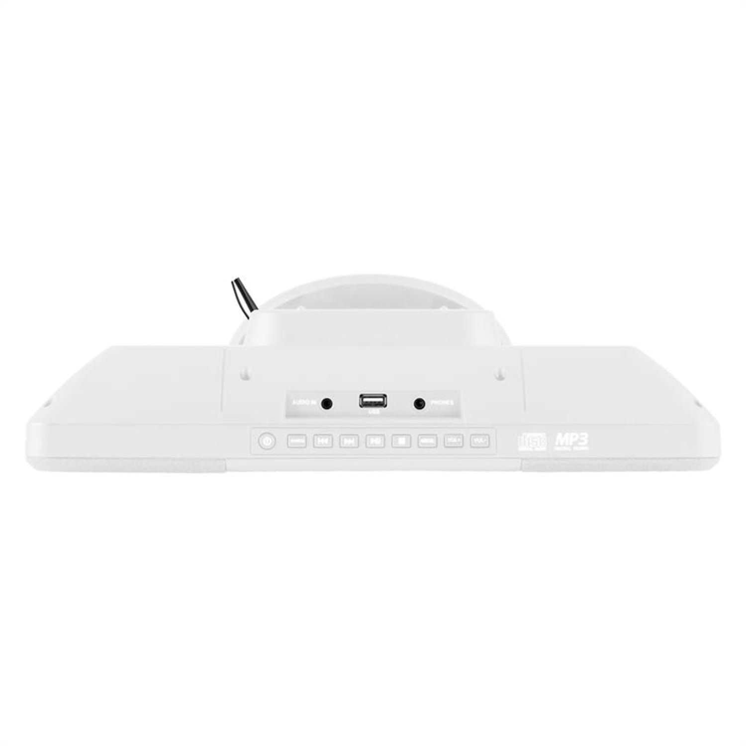 V-13 BT stereo-installatie CD MP3 USB radio wandmontage wit CD-speler | Wit