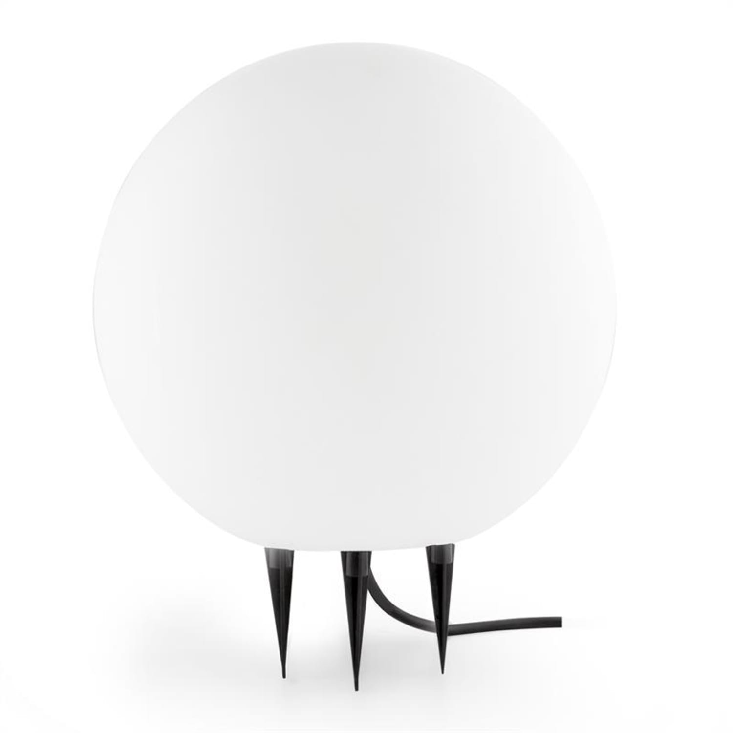 Shineball M, lampa ogrodowa, kulista, 30 cm, białe 30 cm | Biały