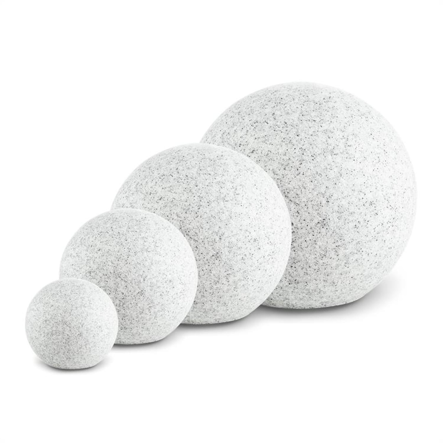 Shinestone S Lâmpada Exterior em Bola Simula Pedra de Jardim 20 Centímetros