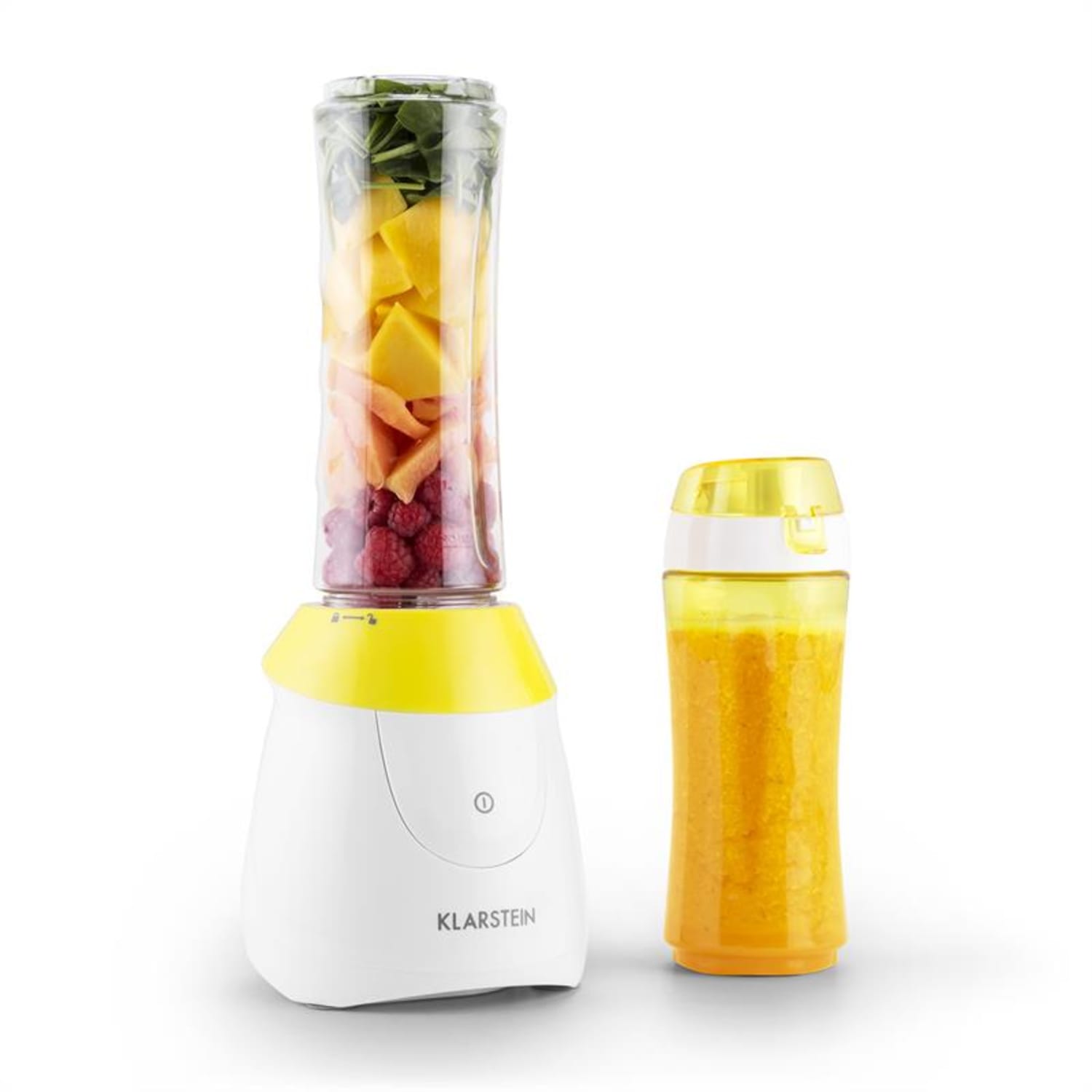 TK54-Paradise-City, 300W, turmixgép/smoothie maker BPA nélkül, 2 x keverőedény Fehér