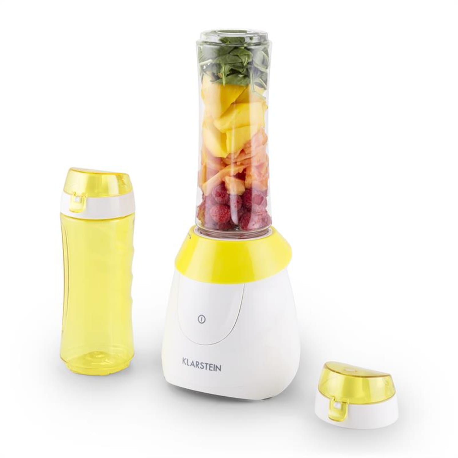 TK54-Paradise-City, 300W, turmixgép/smoothie maker BPA nélkül, 2 x keverőedény Fehér