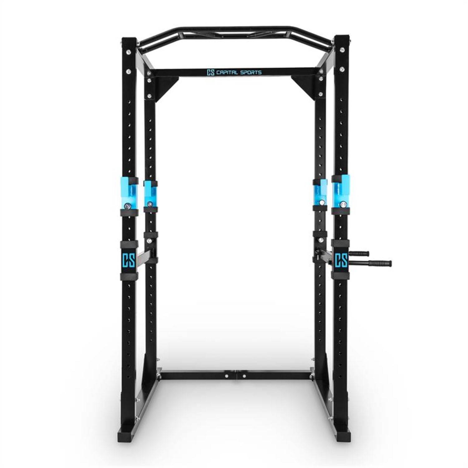 Tremendour Power Rack Domowy przyrząd gimnastyczny Stal bez wyciągu górnego | Czarny