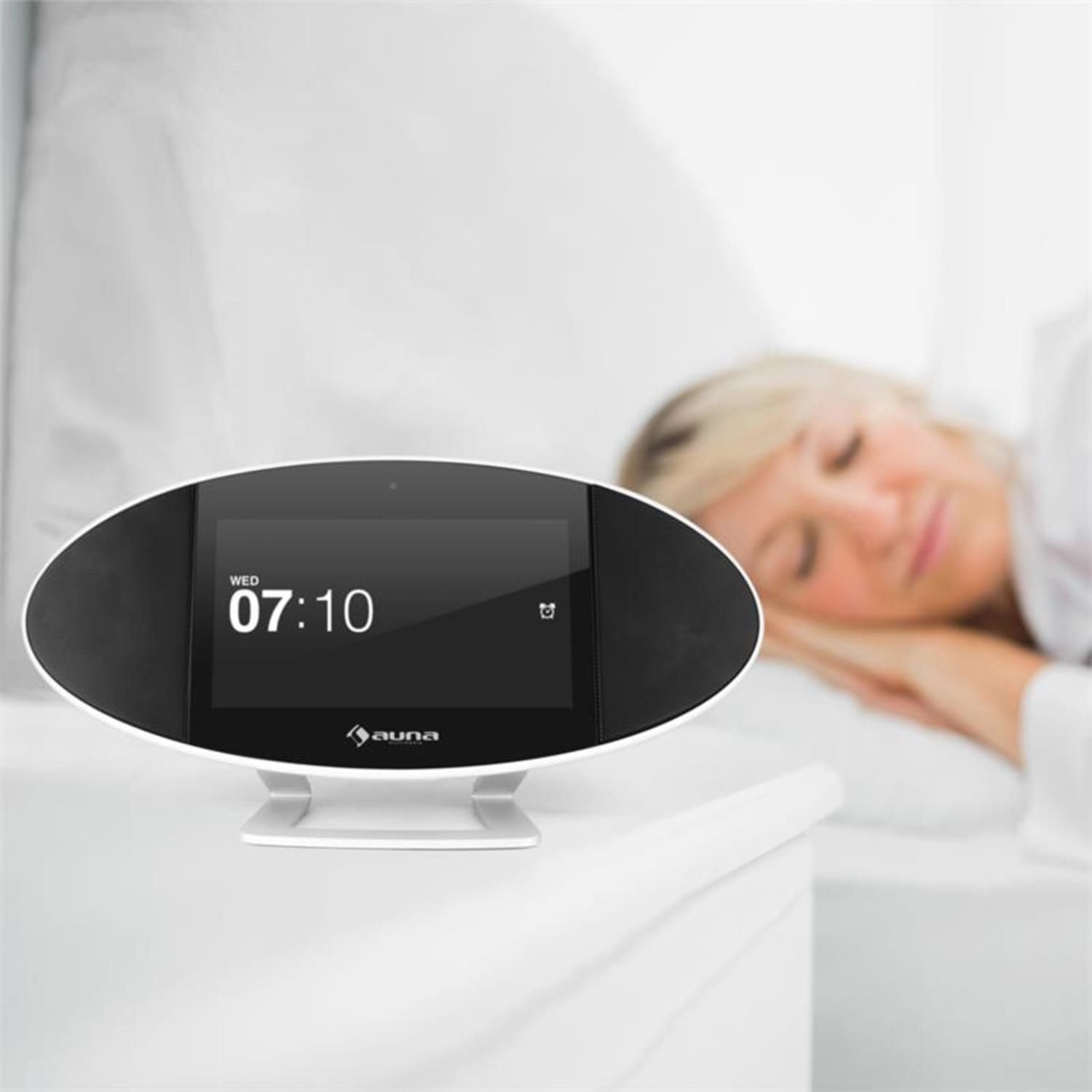 Swizz Mediacenter 18cm (7")-Touch Android WiFi Bluetooth Bianco 